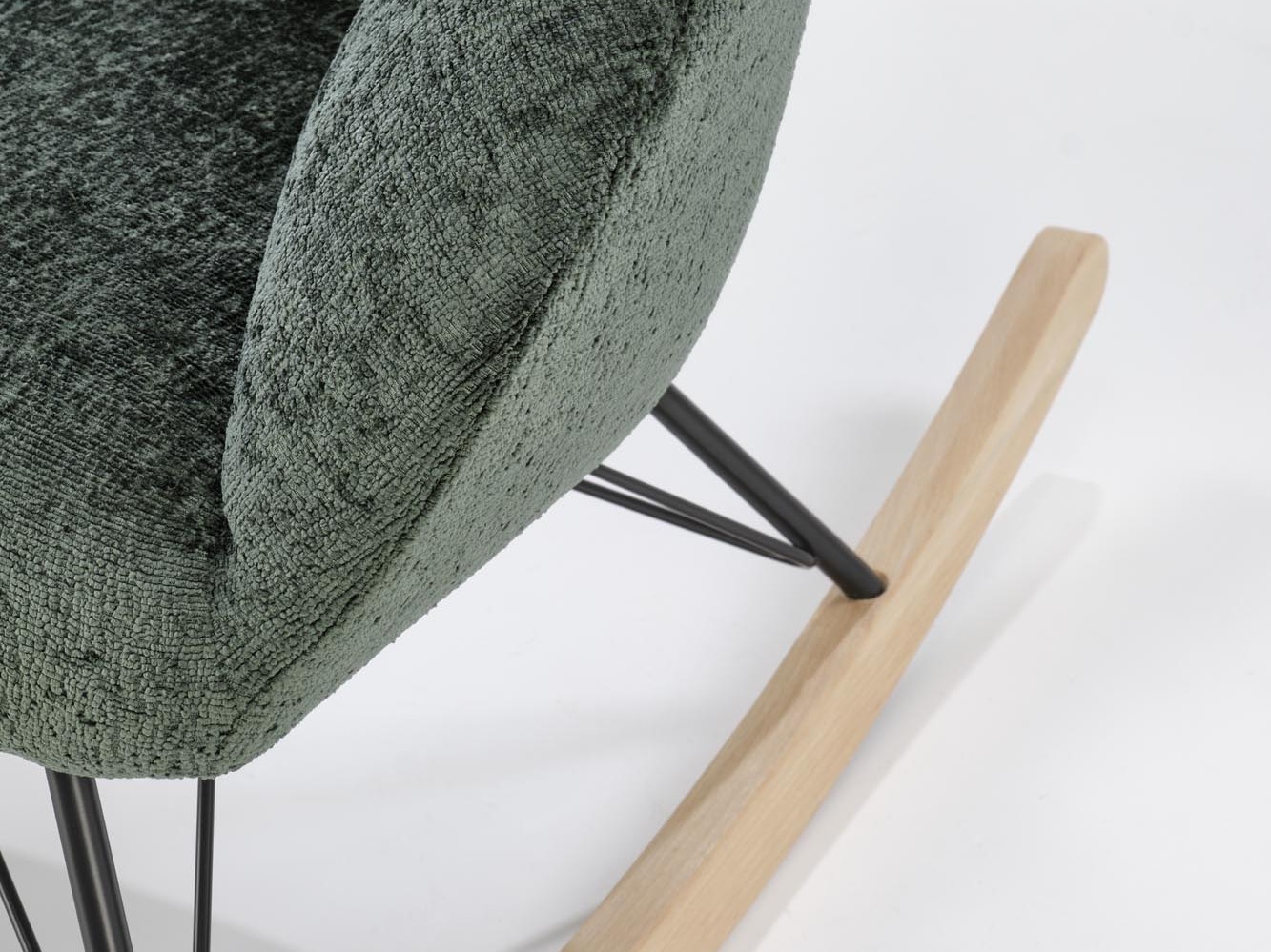Sedia a dondolo Houston 1594 (Verde)