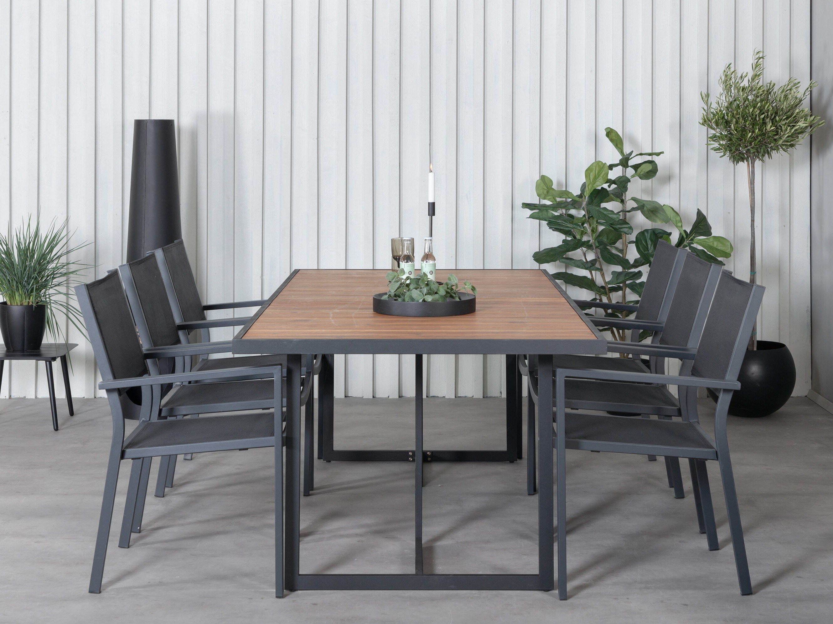 Tavolo e sedie set Dallas 5324