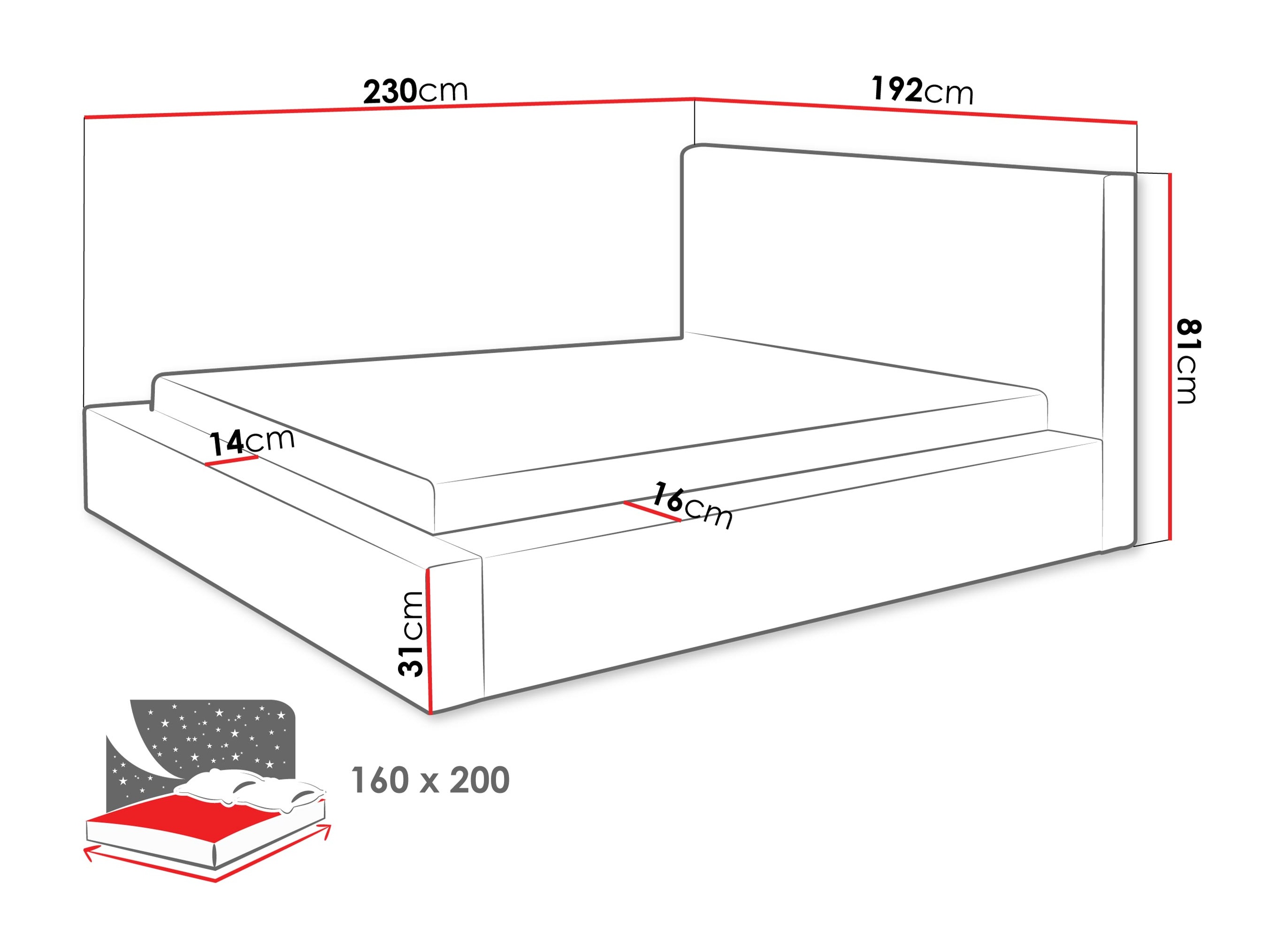 Letto TrendyNest Cervara I (Bella 05)