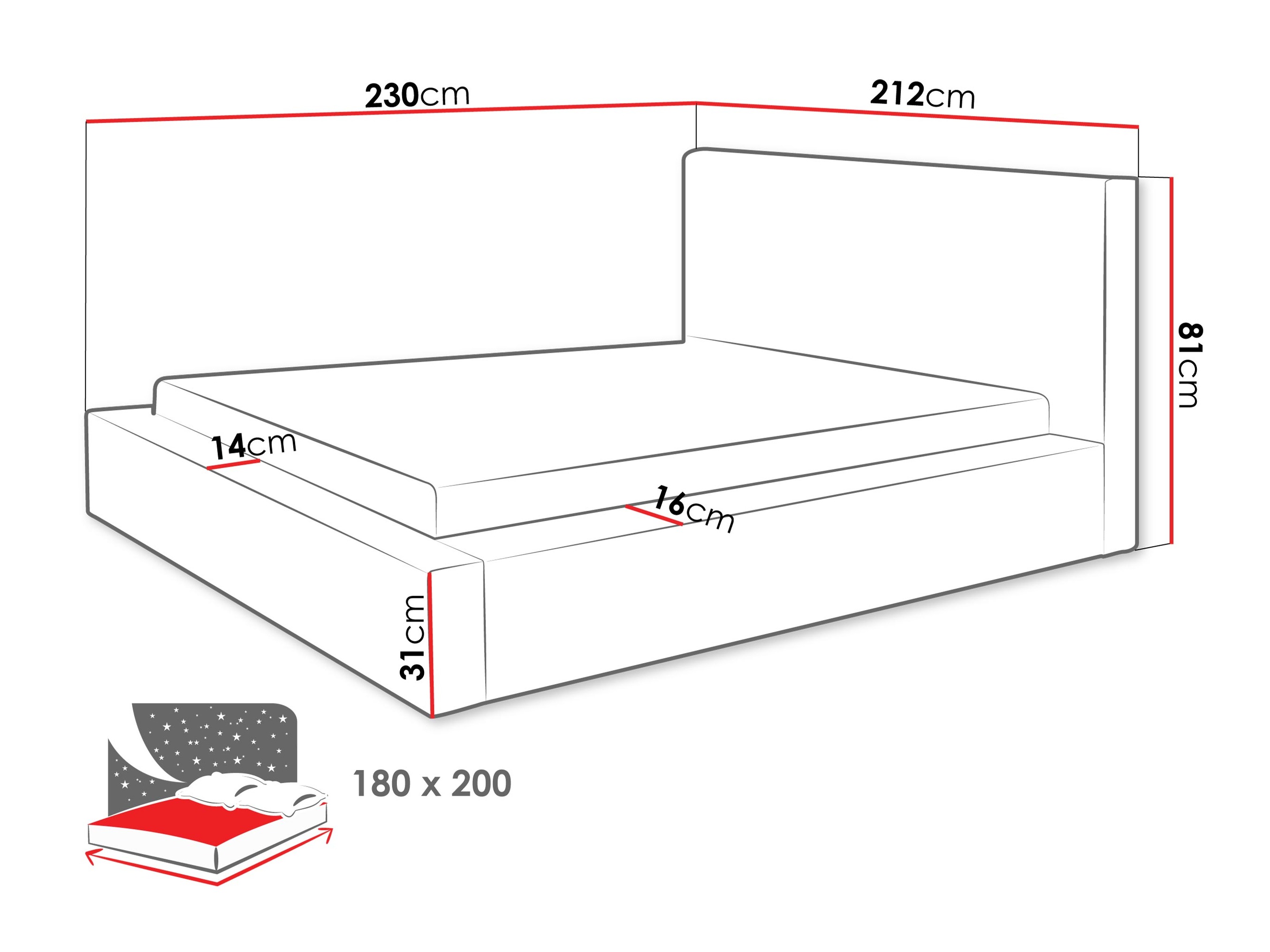 Letto TrendyNest Cervara I (Bella 05)
