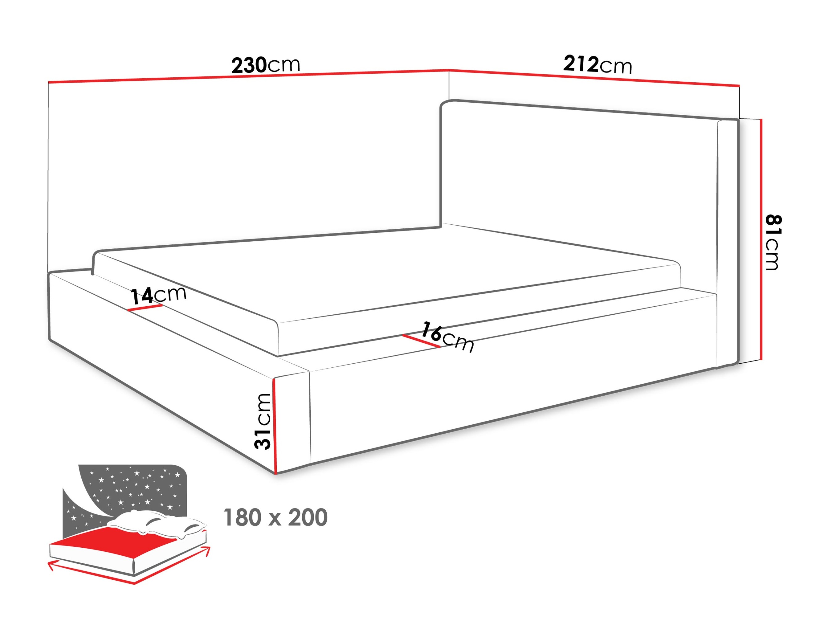 Letto TrendyNest Cervara I (Bella 10)