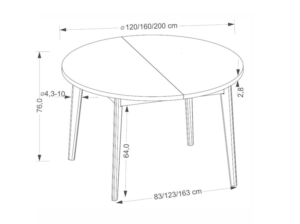Tavolo Houston 2147