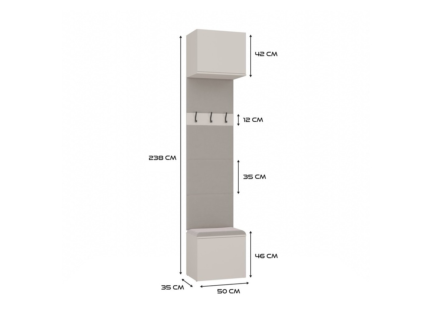 Set arredo da corridoio Mandeville 302