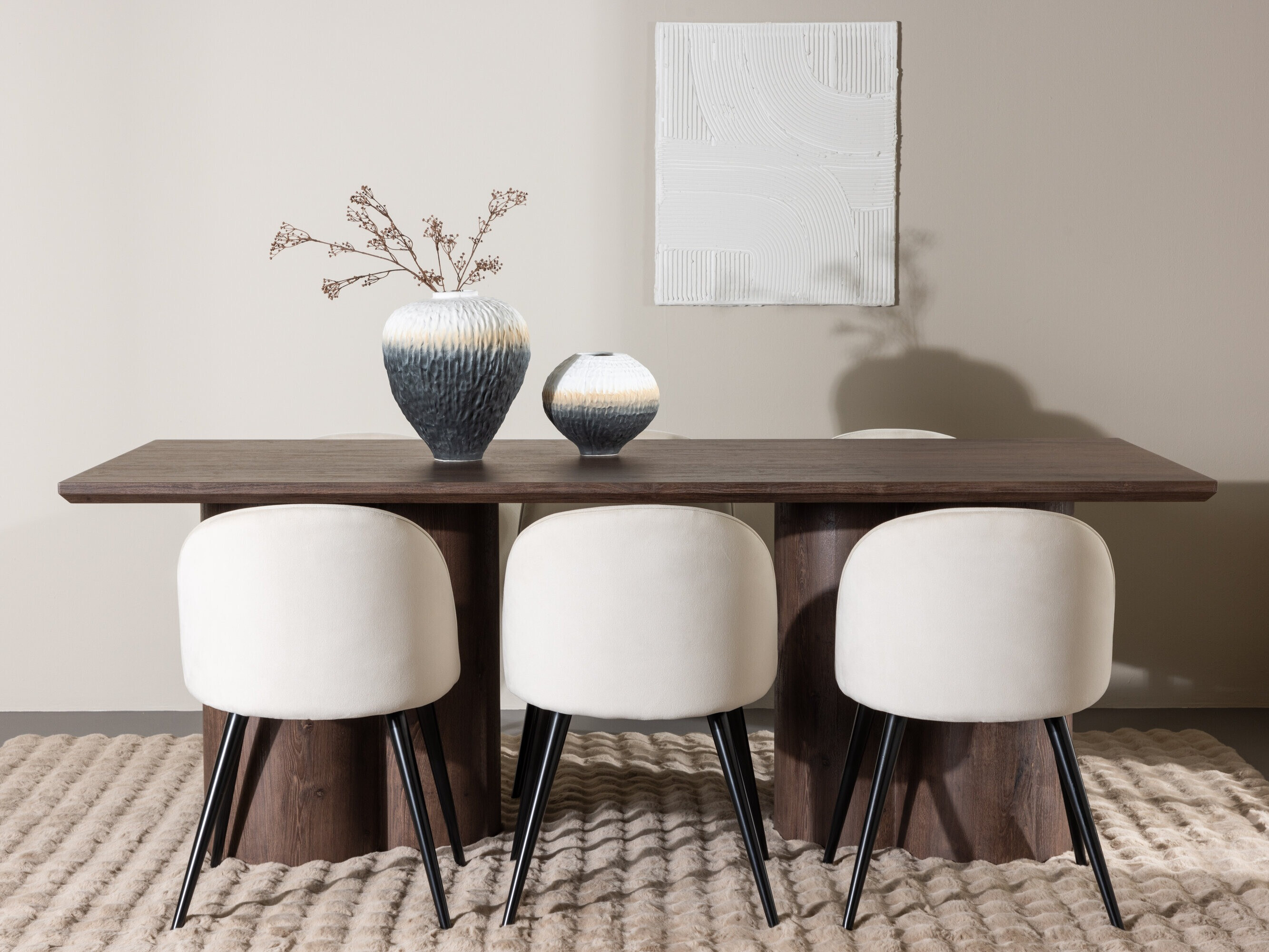 Set sala da pranzo Dallas 5330 (Marrone)