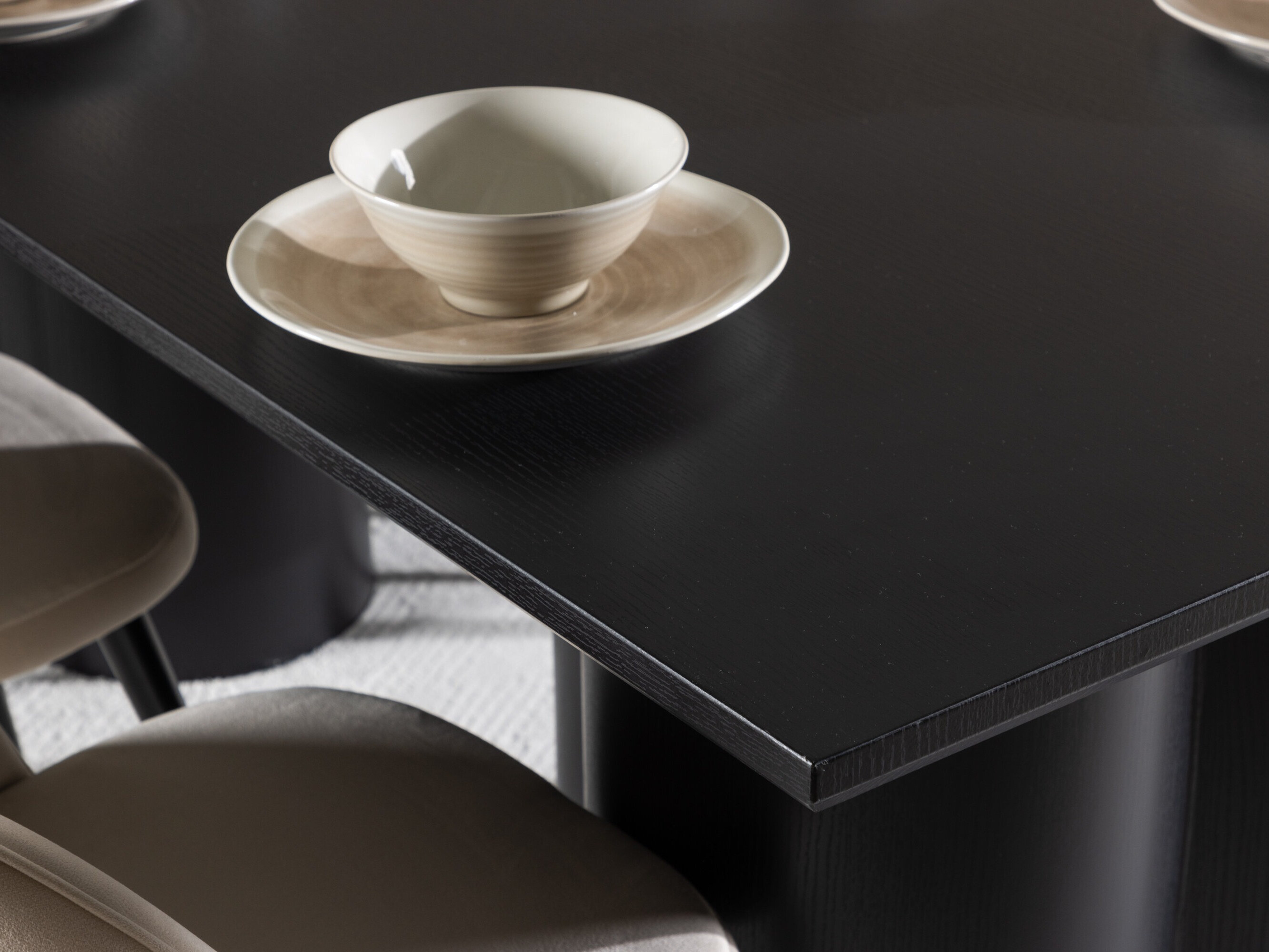 Set sala da pranzo Dallas 5330 (Nero)