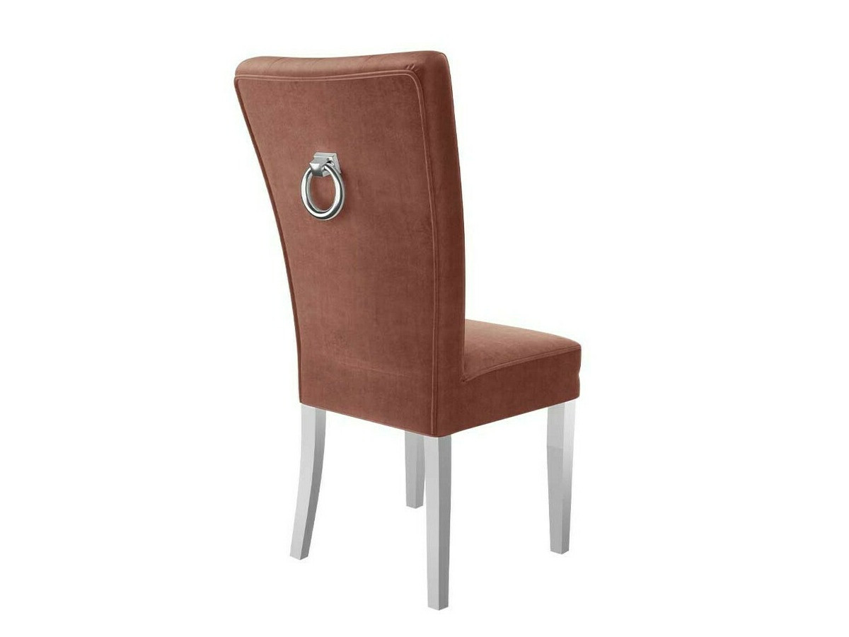 Set sala da pranzo Racine 144 (Bianco + Magic Velvet 2258)