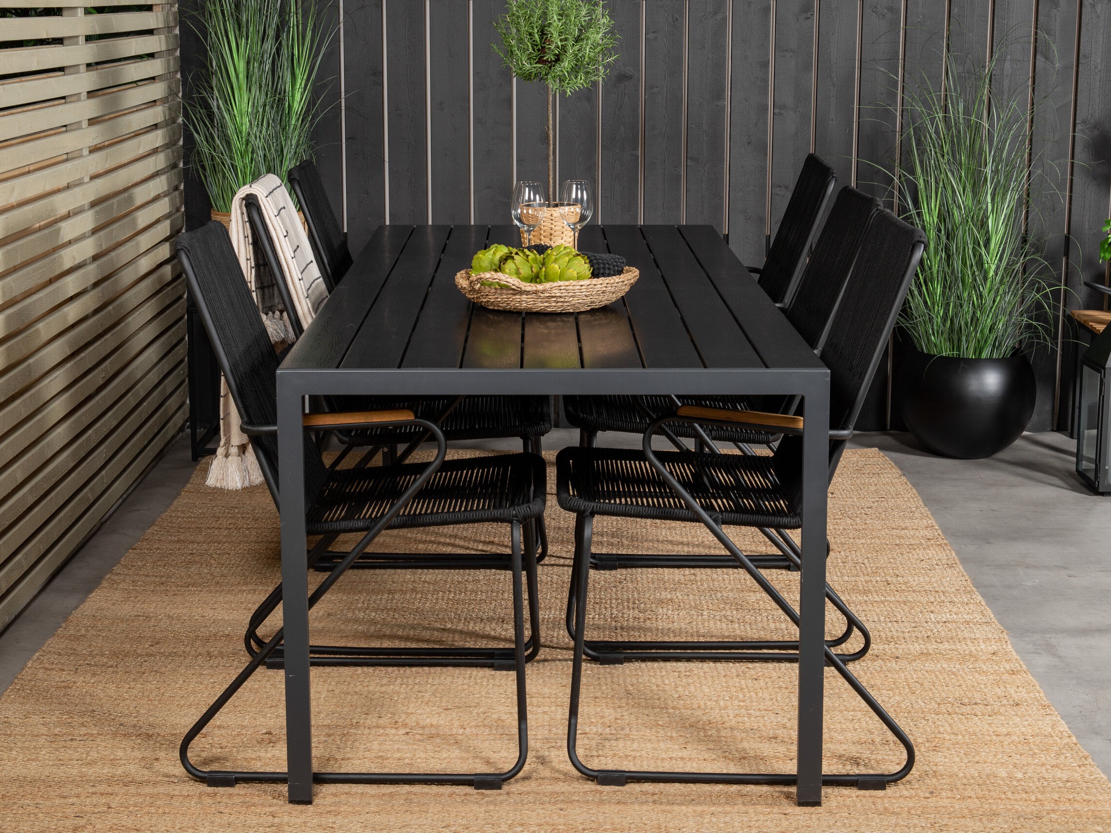 Tavolo e sedie set Dallas 5333