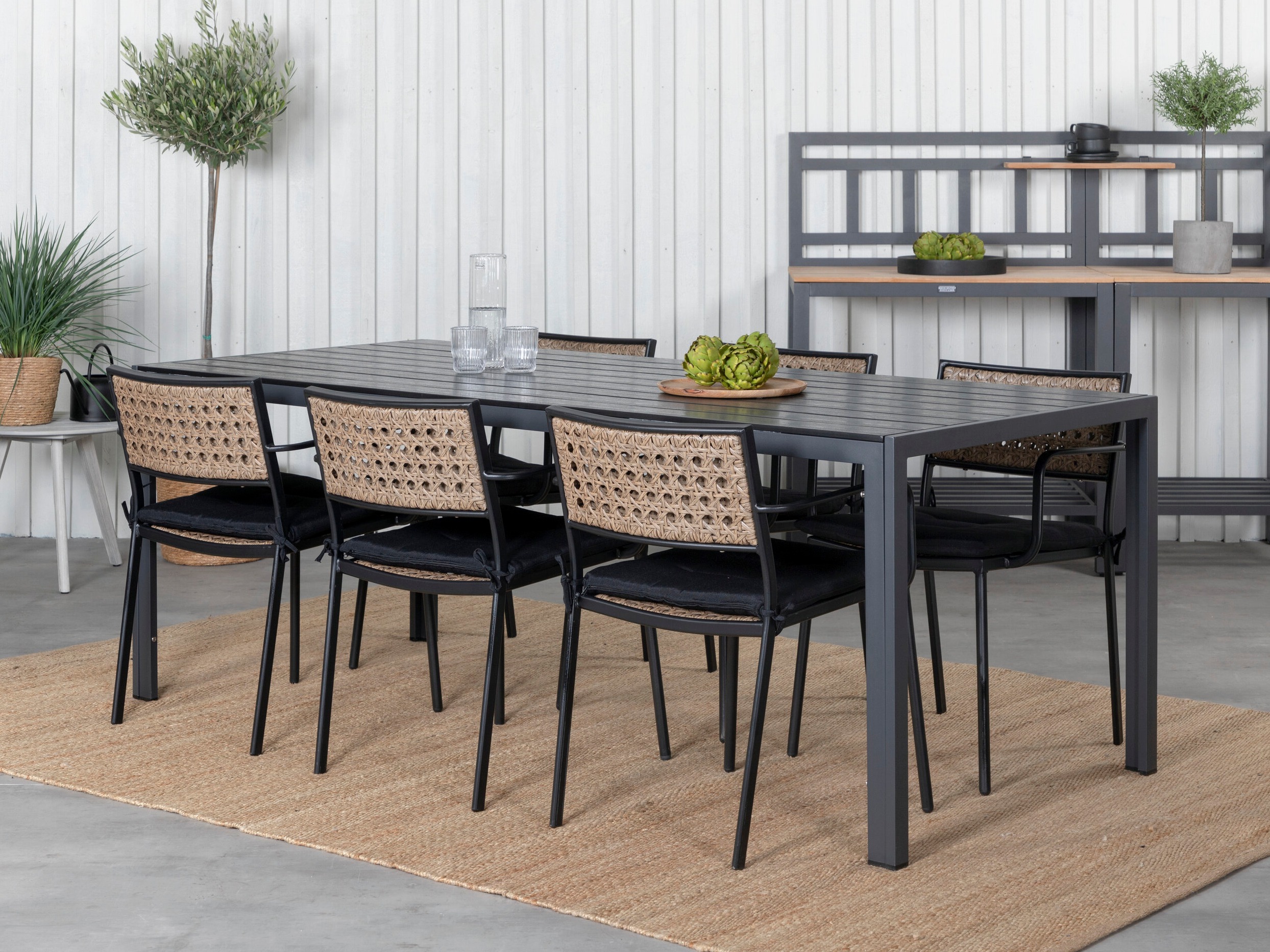 Tavolo e sedie set Dallas 5335