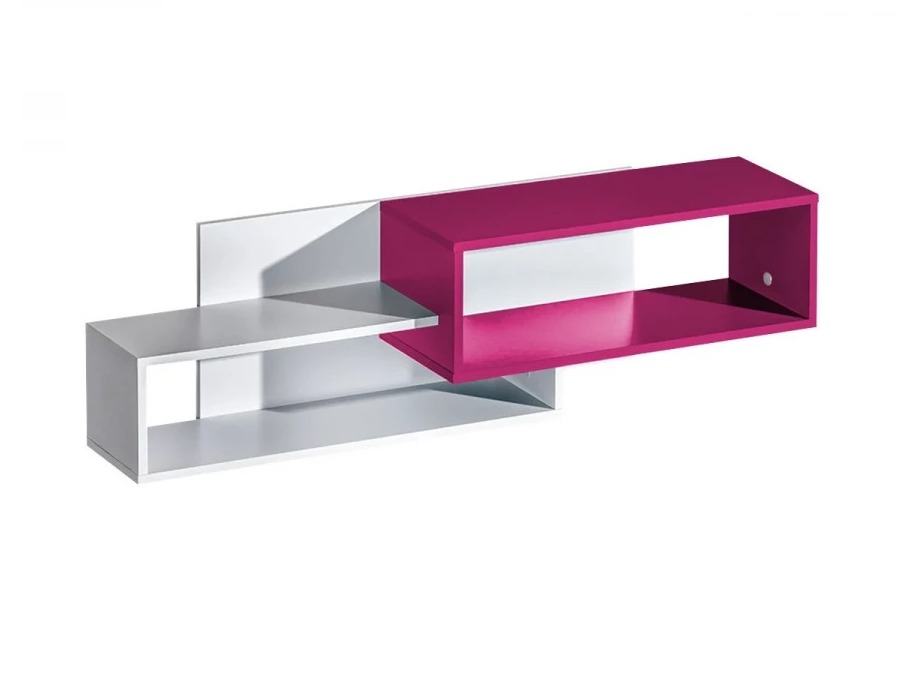 Set Camerette per bambini Sorviru 106 (Bianco + Fucsia)