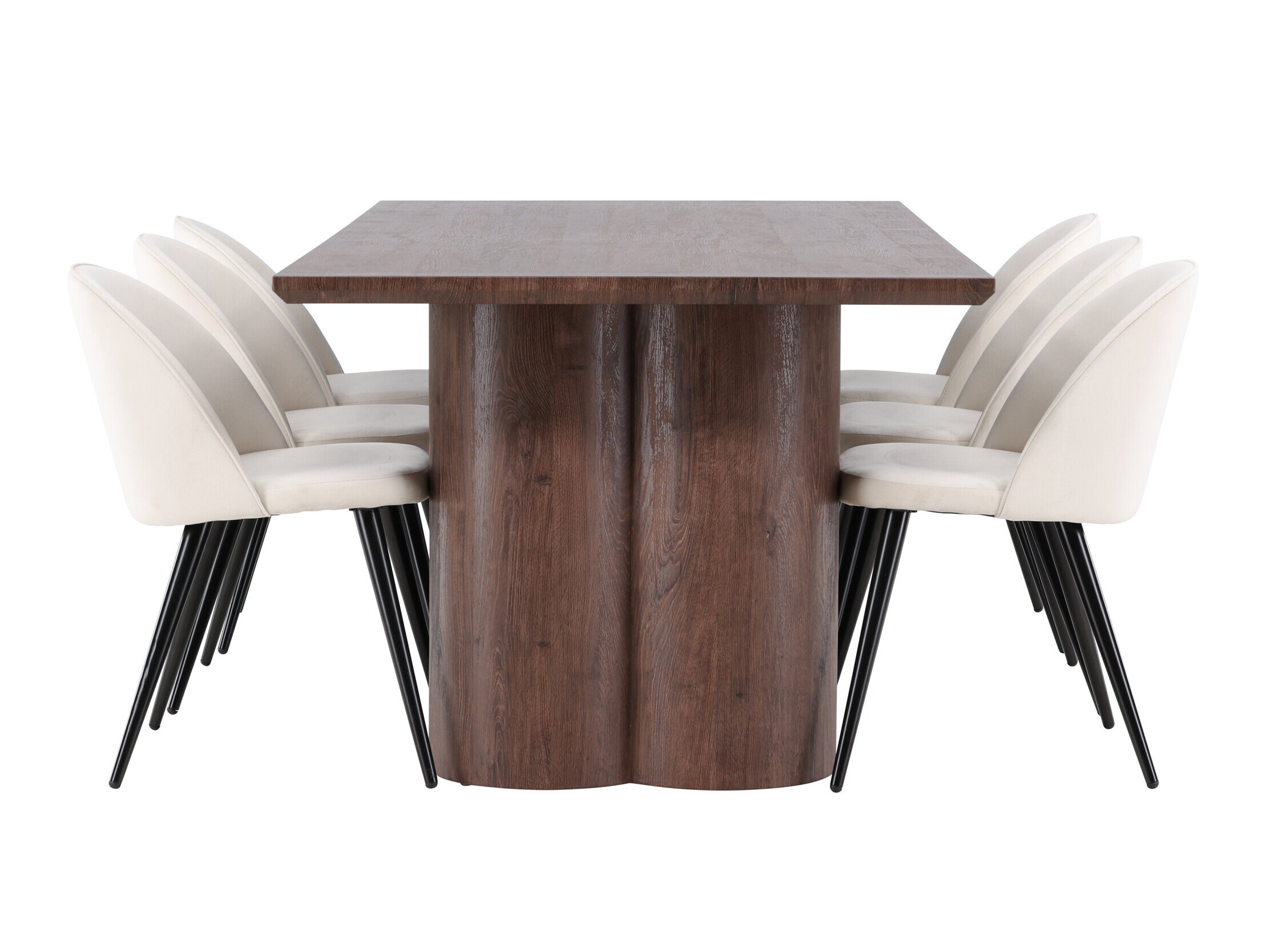Set sala da pranzo Dallas 5330 (Marrone)