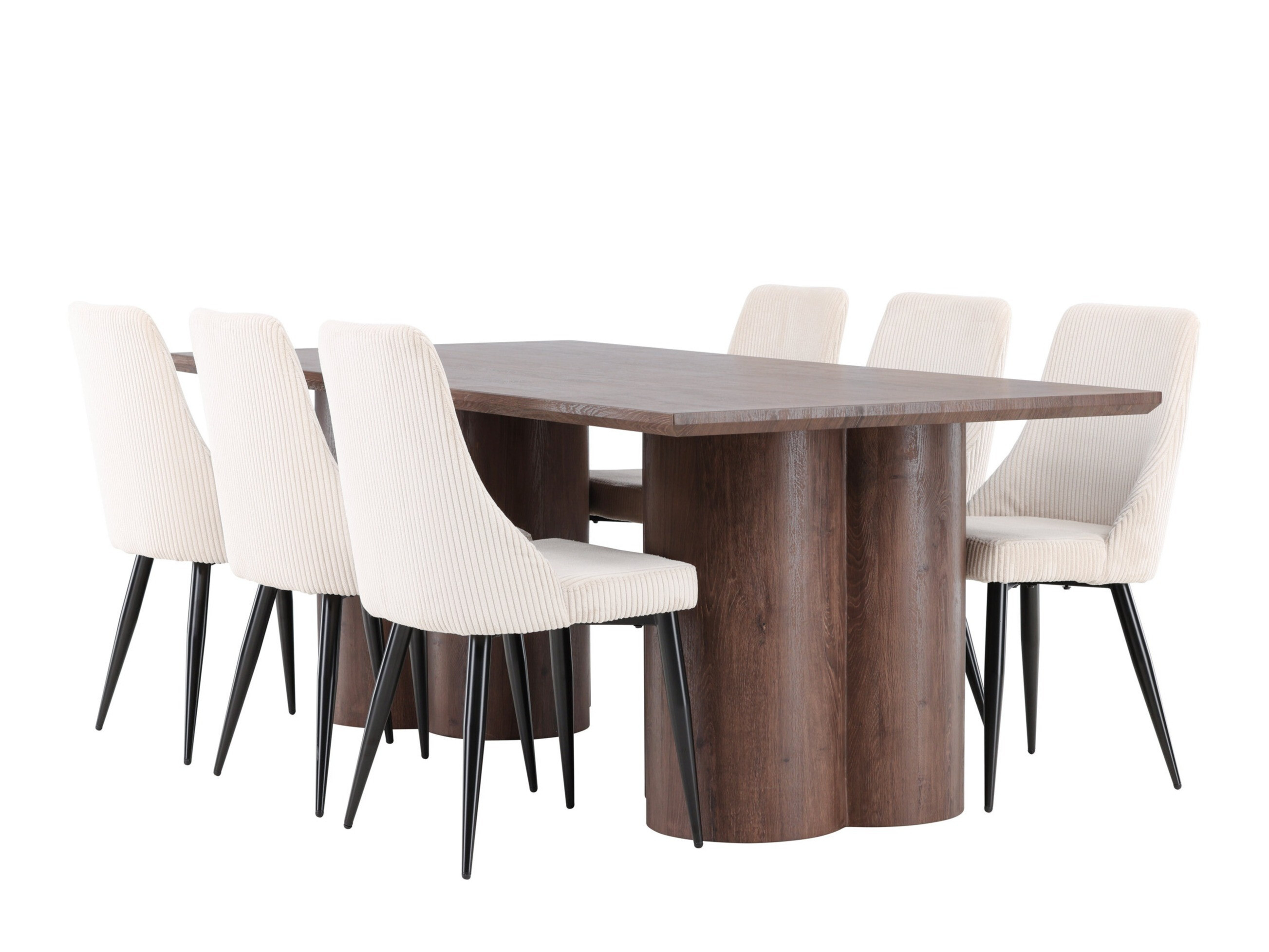 Set sala da pranzo Dallas 5179 (Marrone)