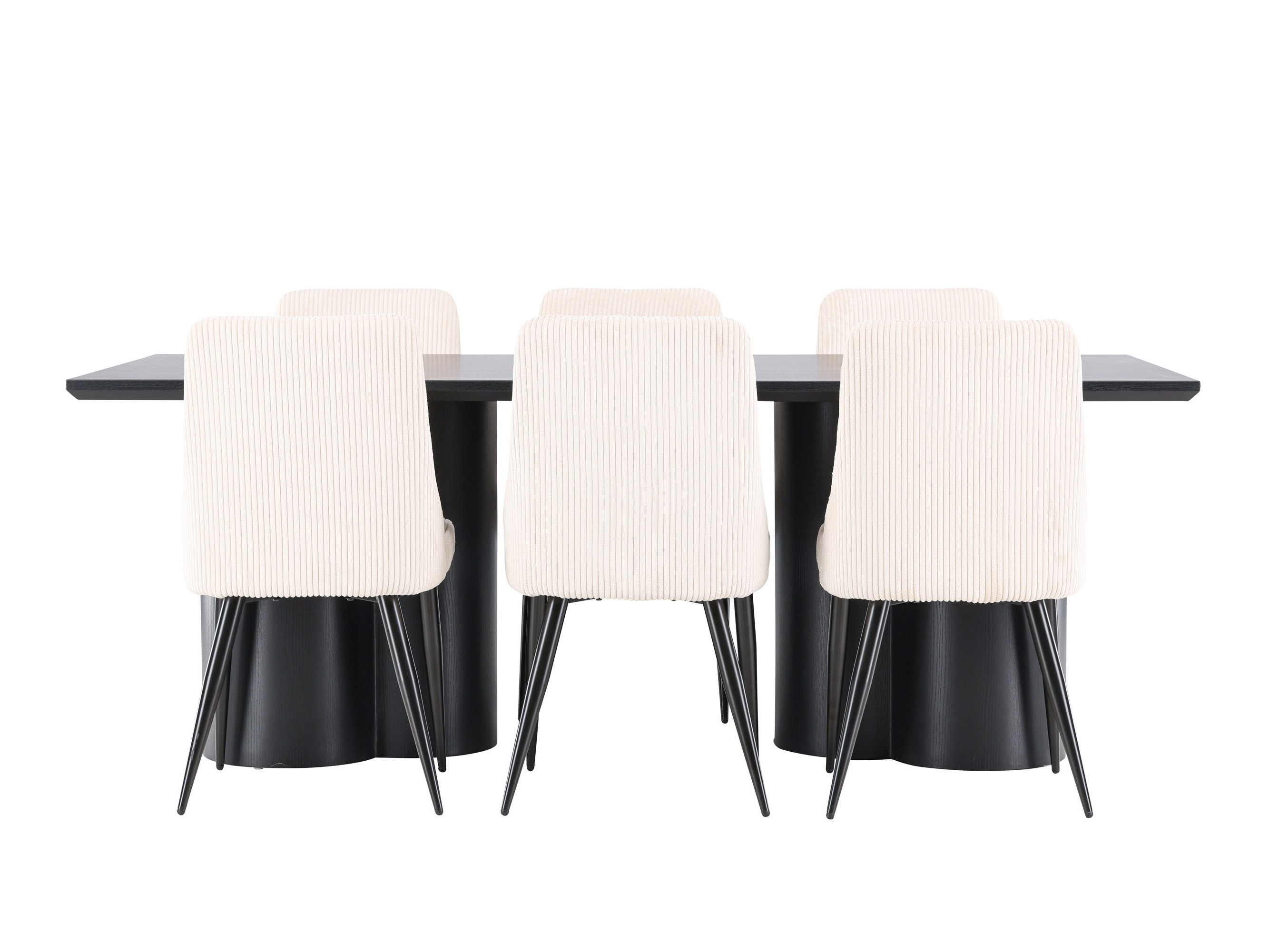 Set sala da pranzo Dallas 5179 (Nero)