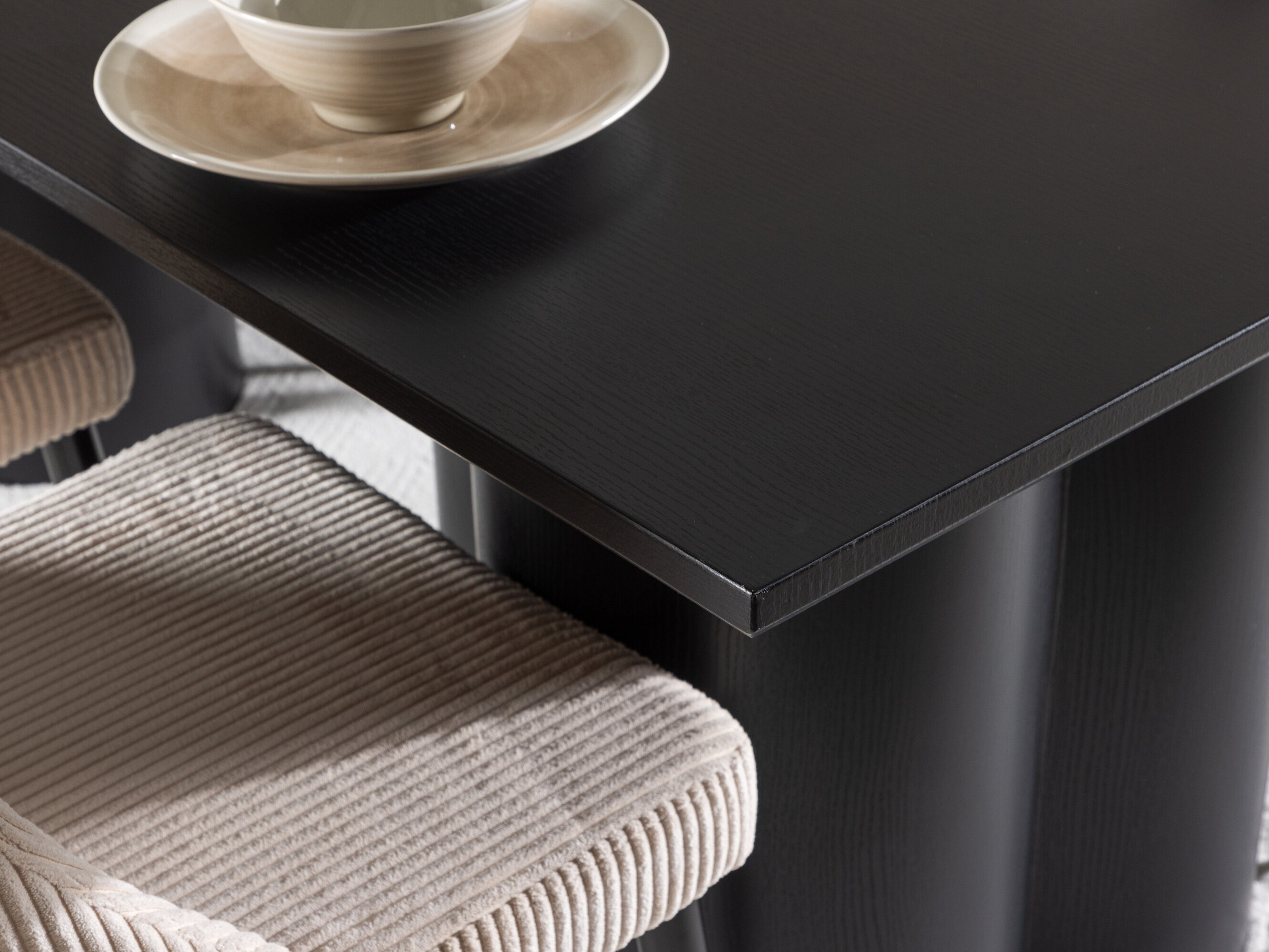 Set sala da pranzo Dallas 5179 (Nero)