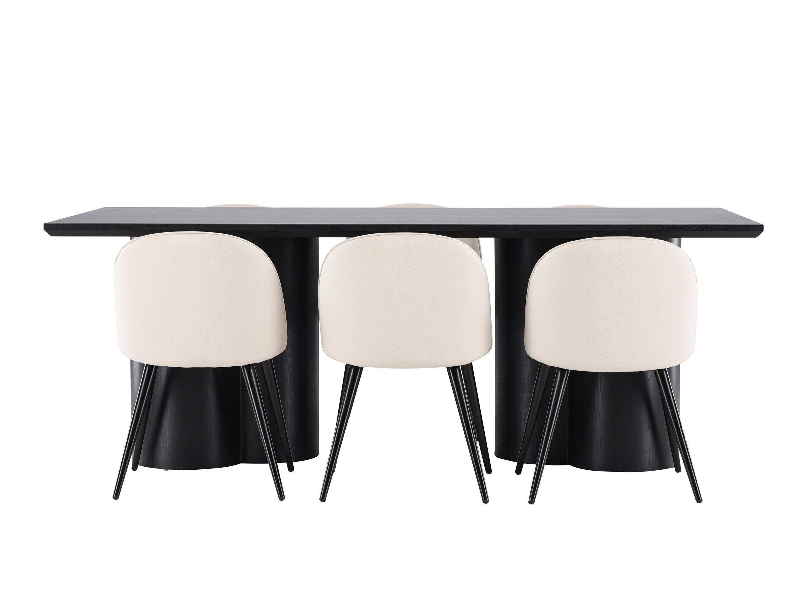 Set sala da pranzo Dallas 5330 (Nero)