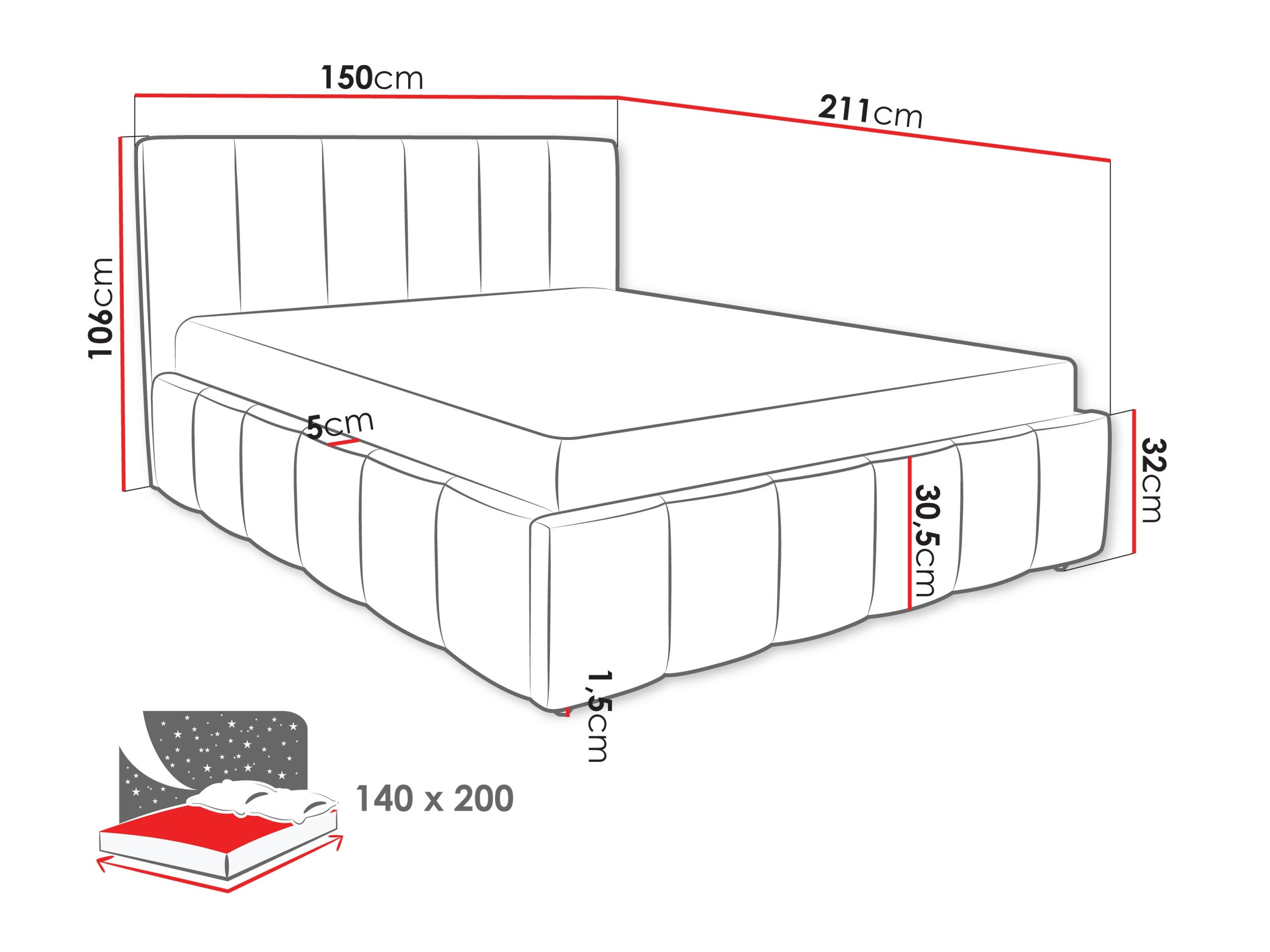 Letto Linis (Lambi 11)