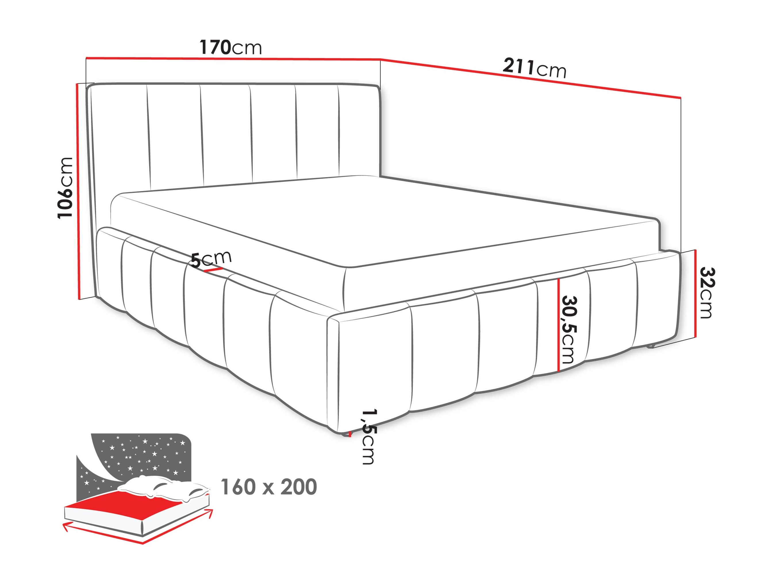 Letto Linis (Lambi 11)