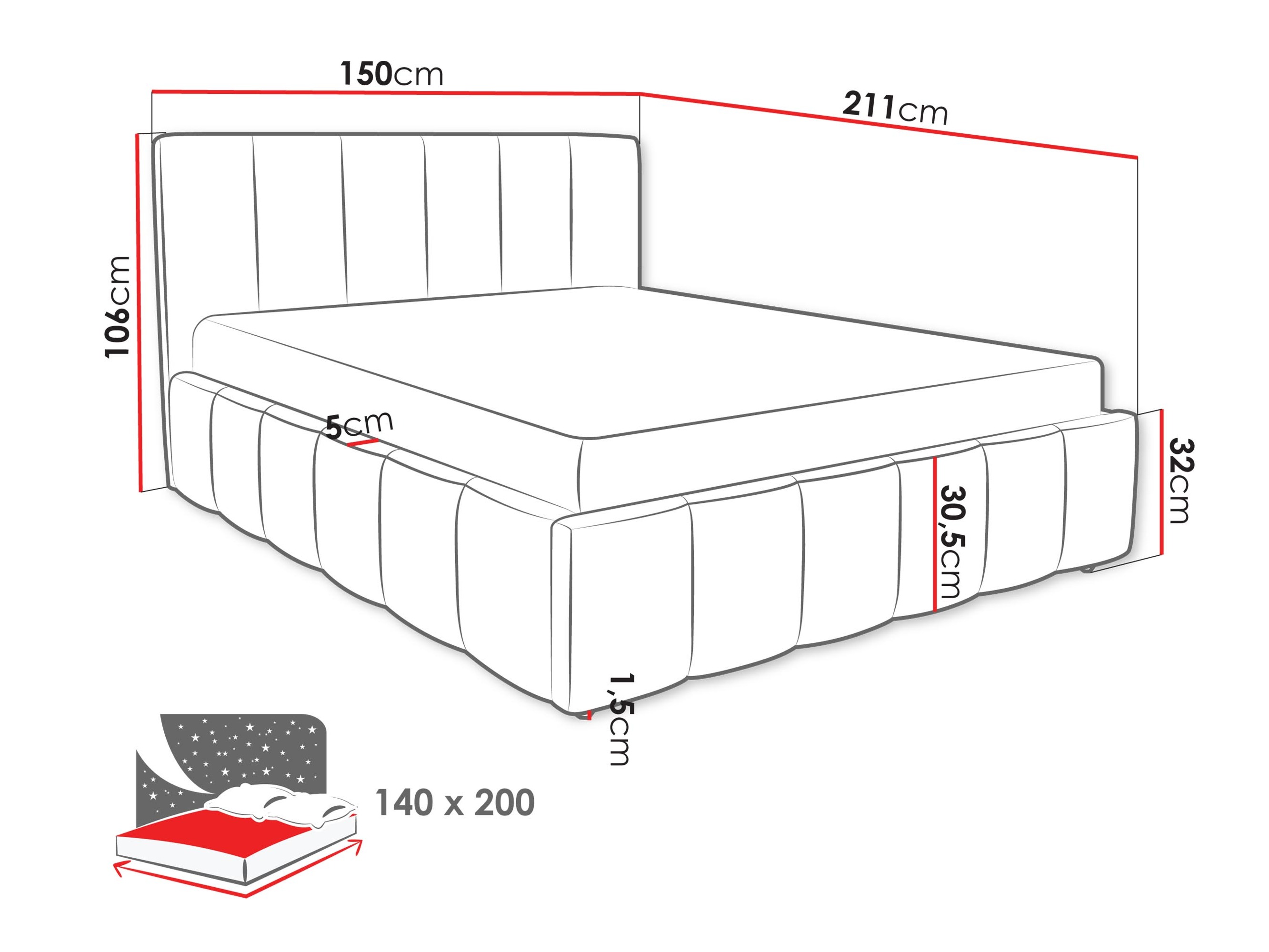 Letto Linis (Lambi 12)