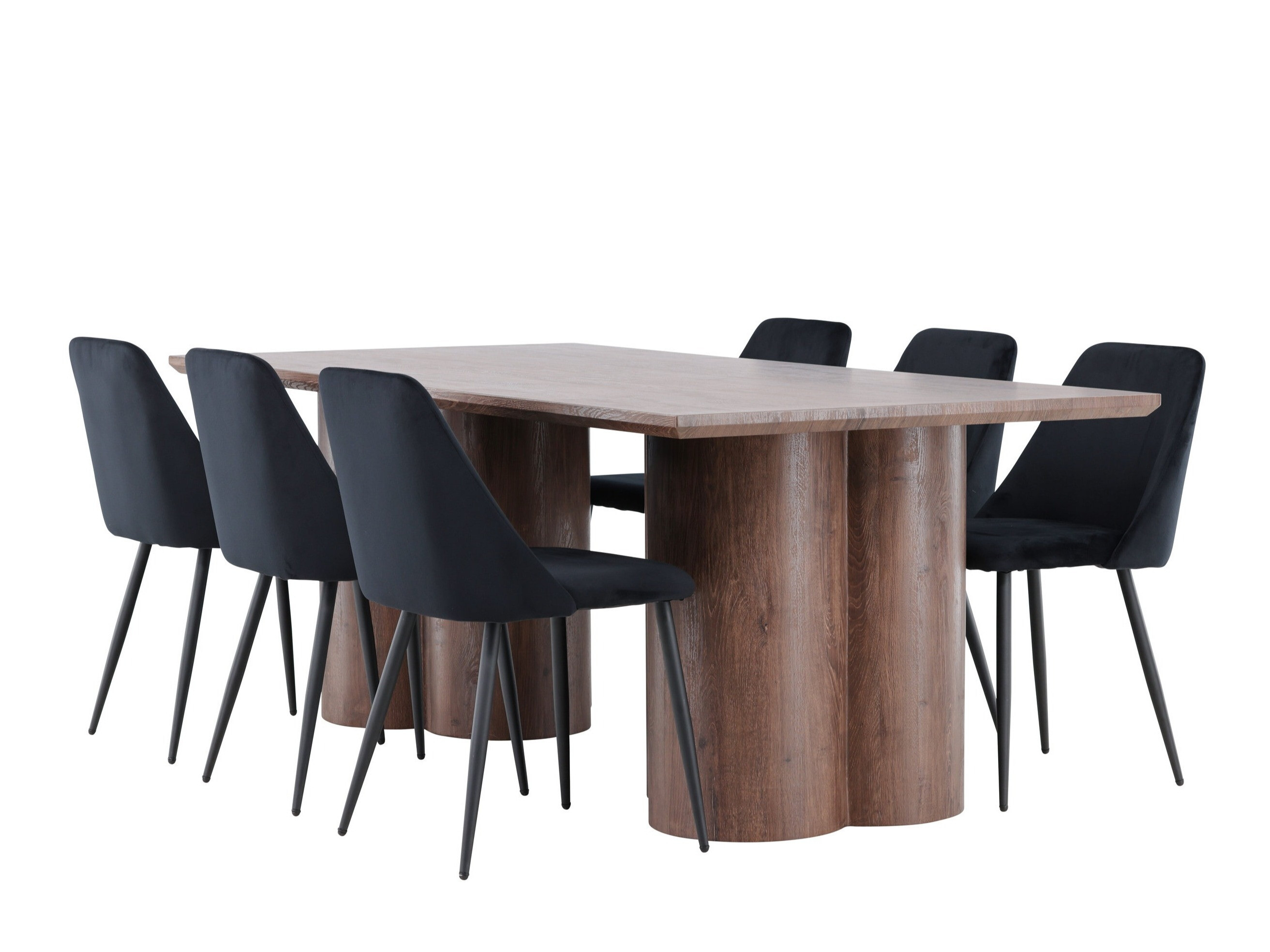 Set sala da pranzo Dallas 5182 (Marrone)