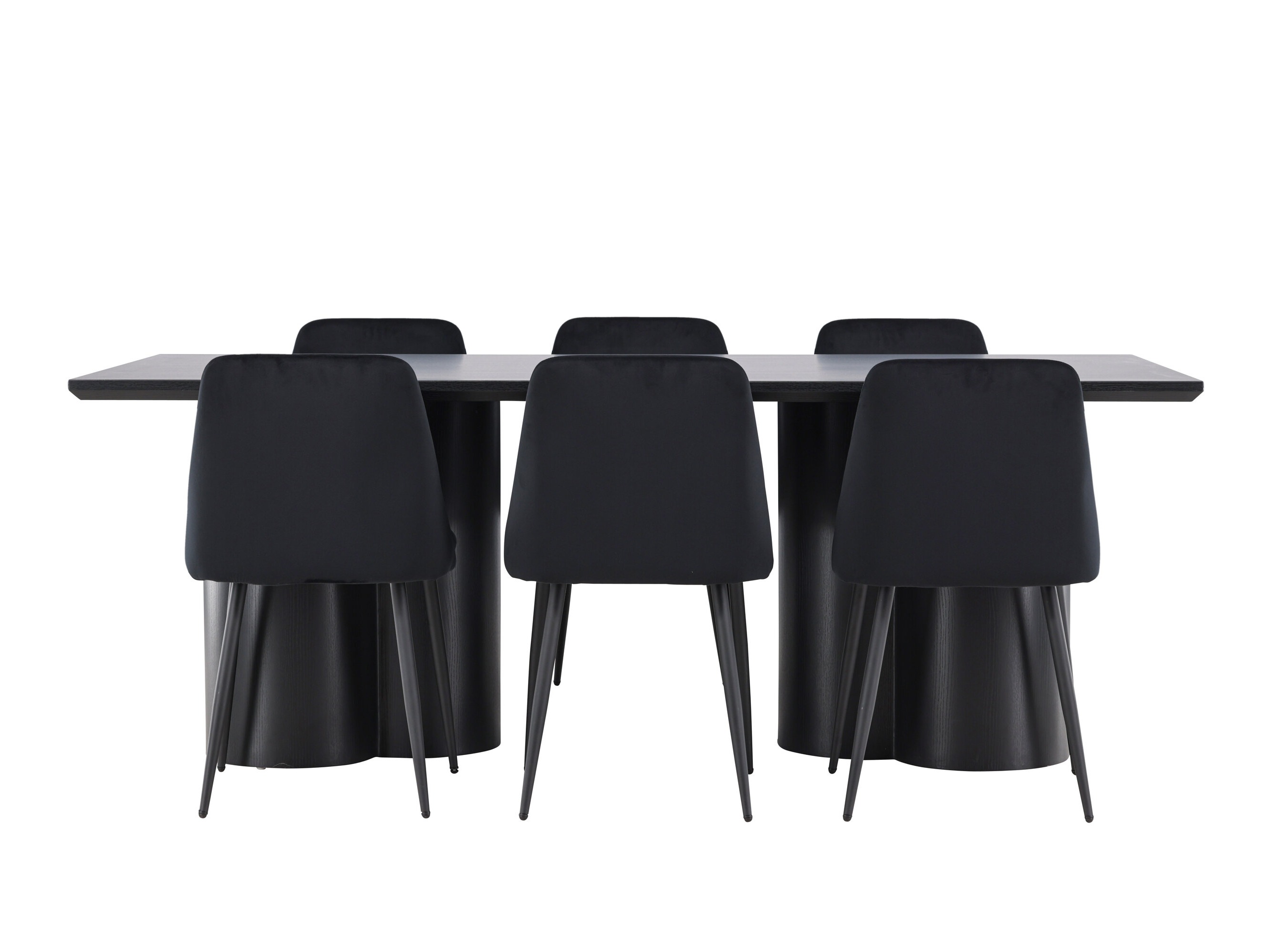 Set sala da pranzo Dallas 5182 (Nero)