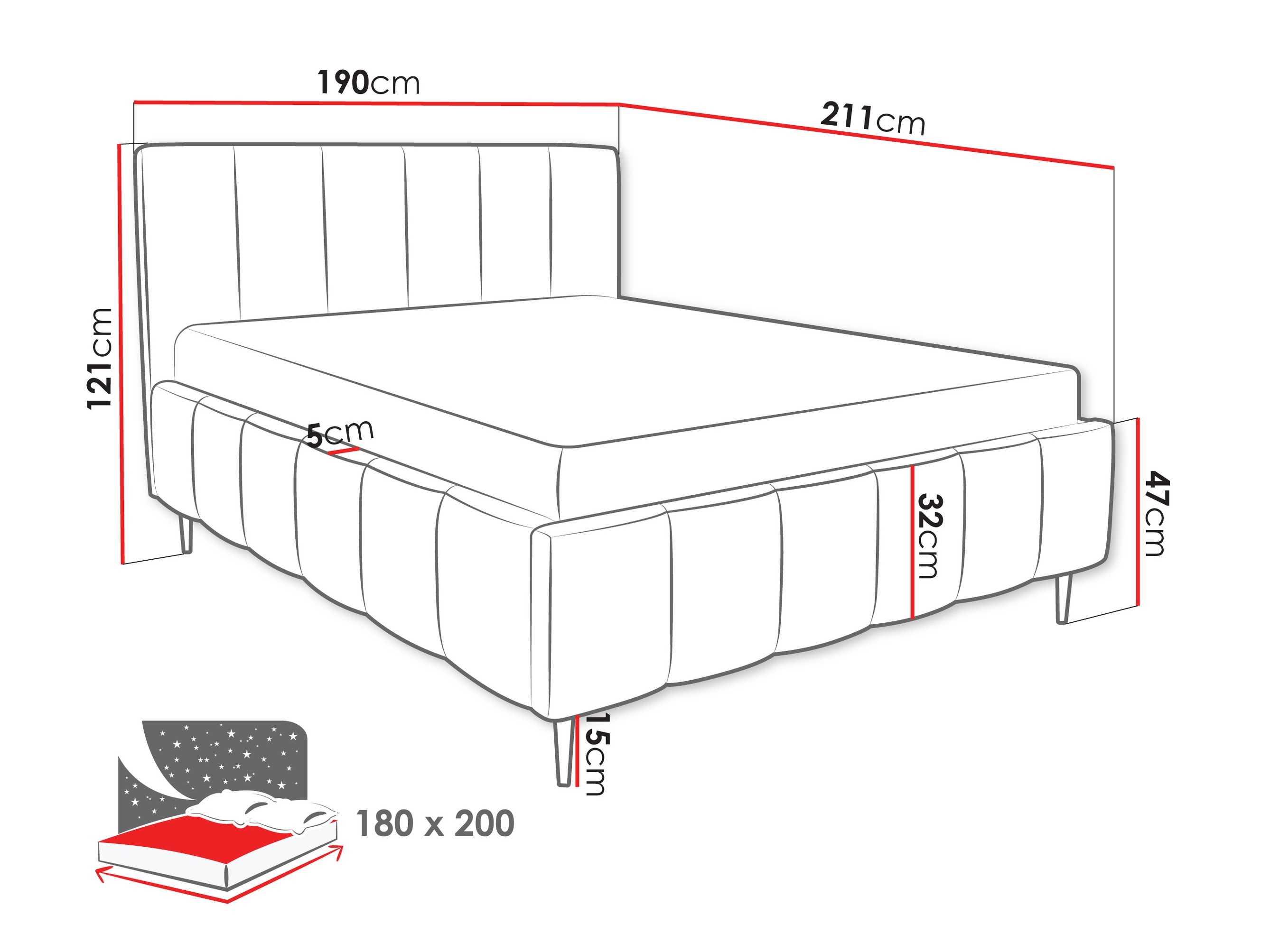Letto Linis I (Lambi 03)