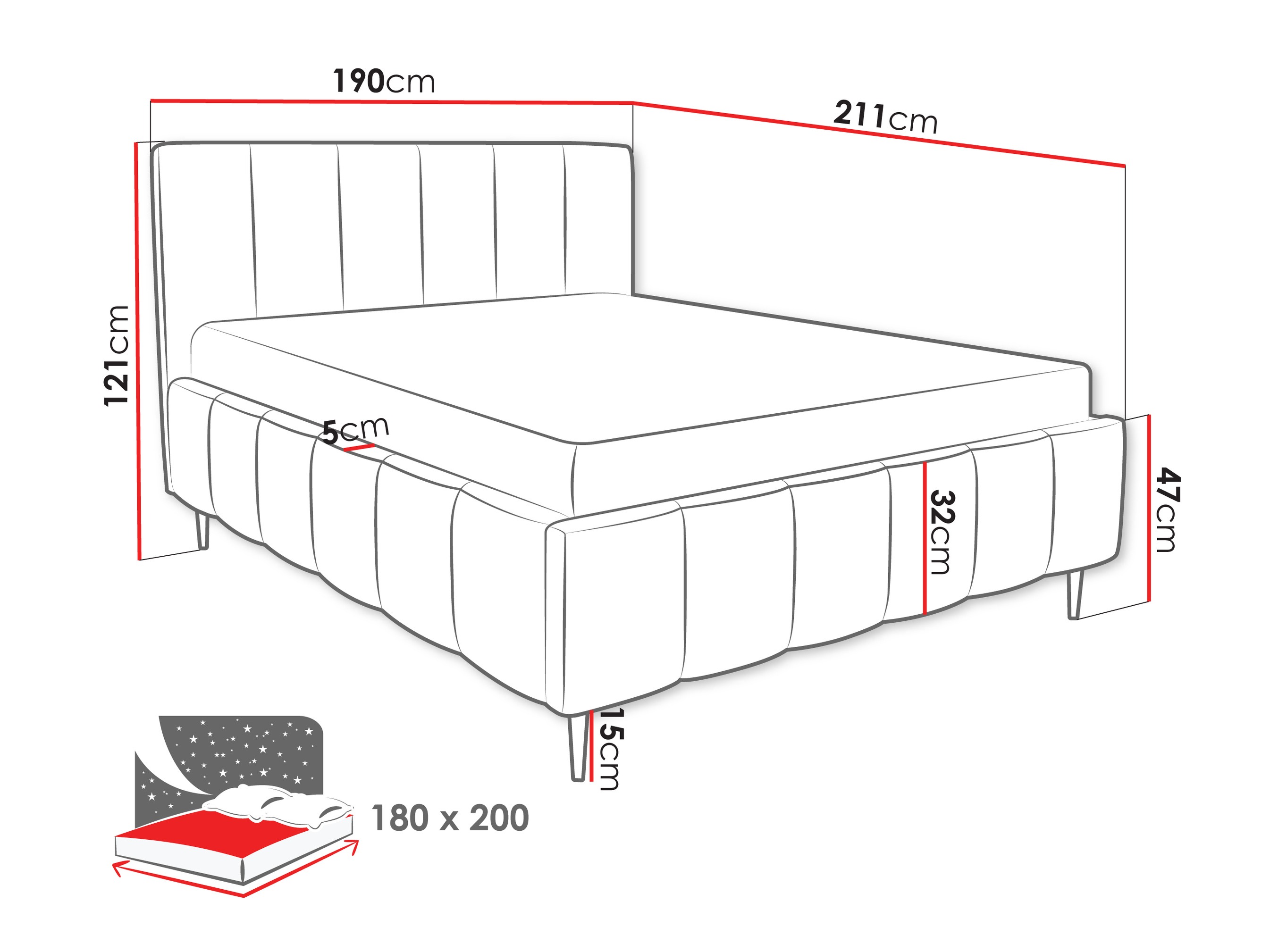 Letto Linis I (Lambi 06)