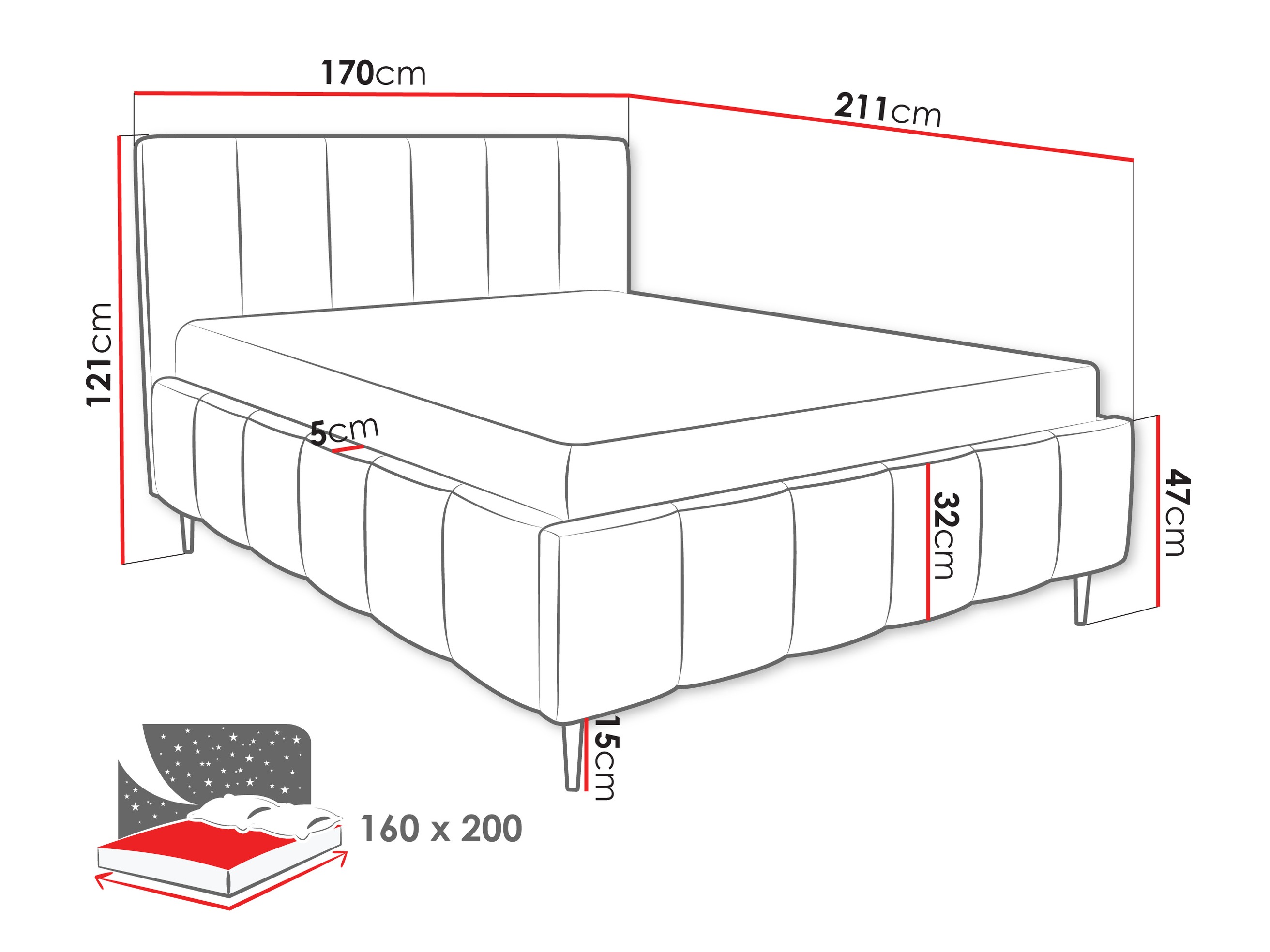 Letto Linis I (Lambi 06)