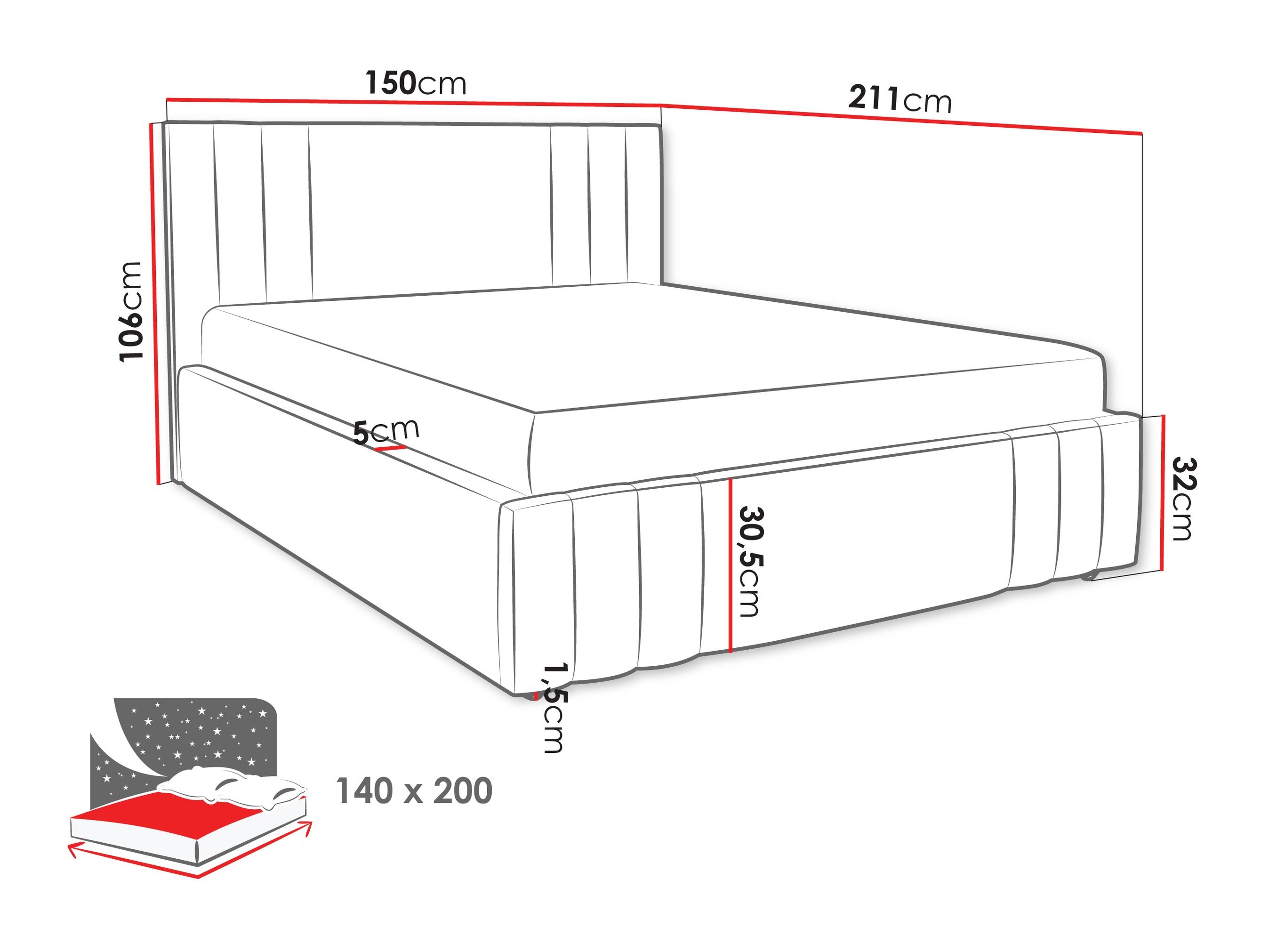 Letto Lepos (Nazar 225.01)
