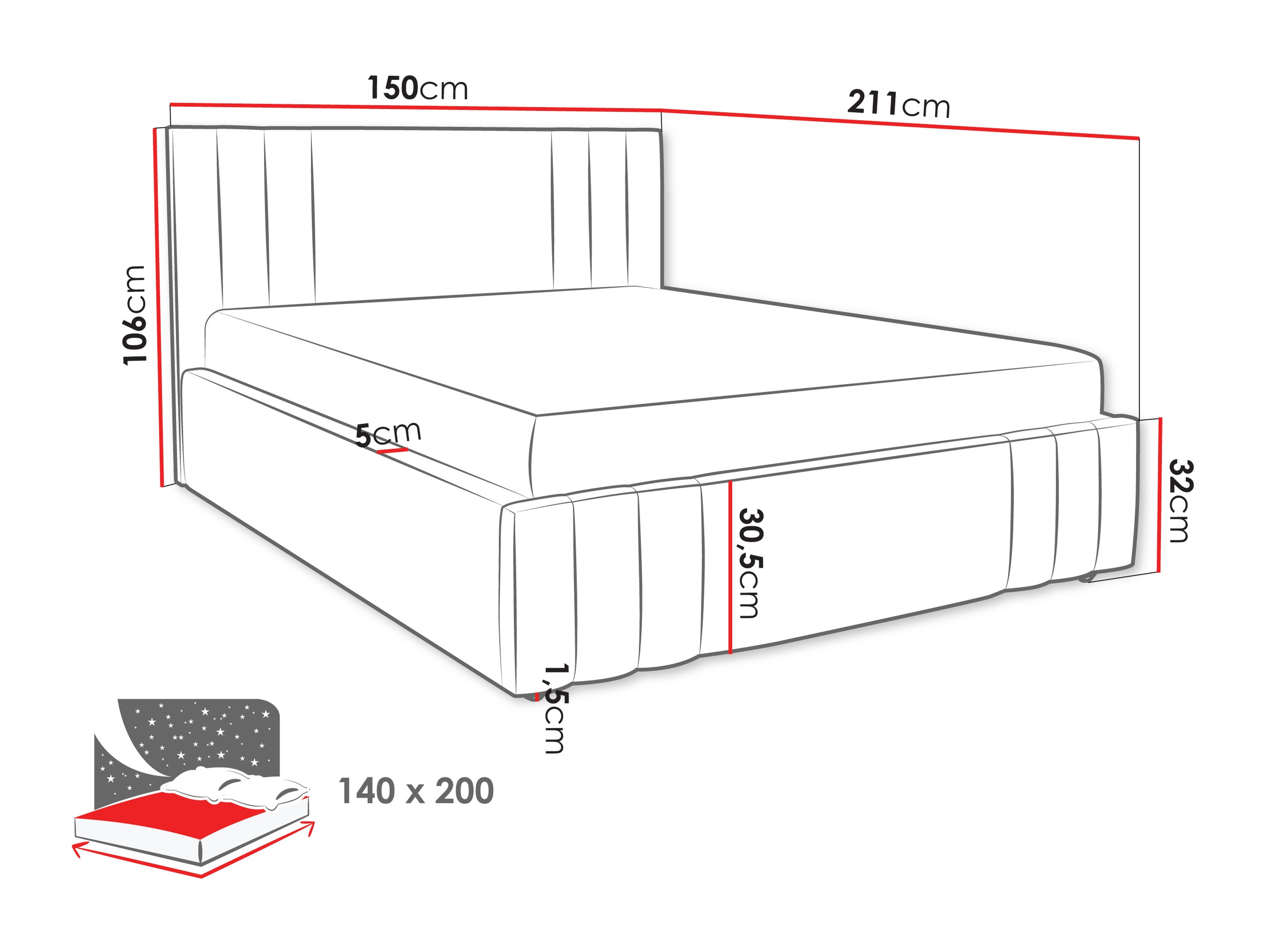 Letto Lepos (Nazar 225.02)