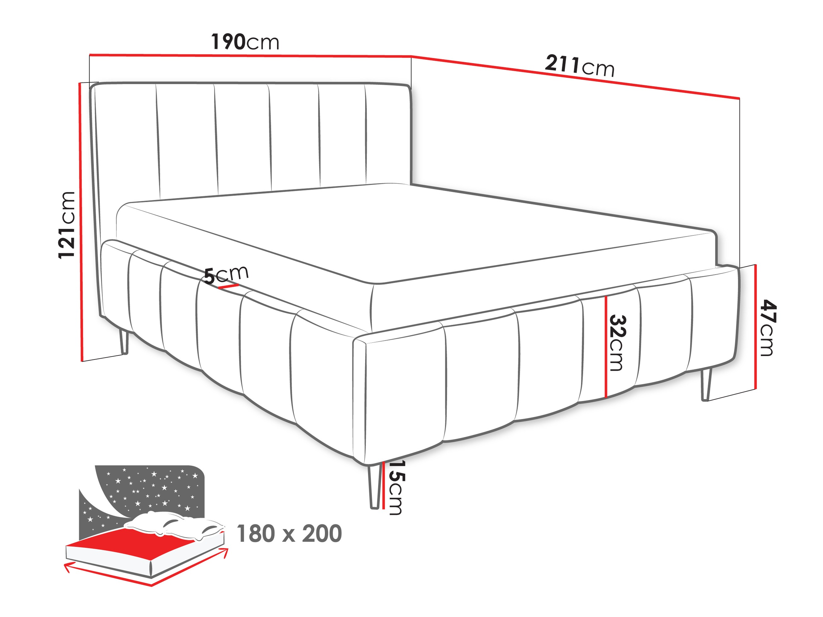 Letto Linis I (Lambi 11)