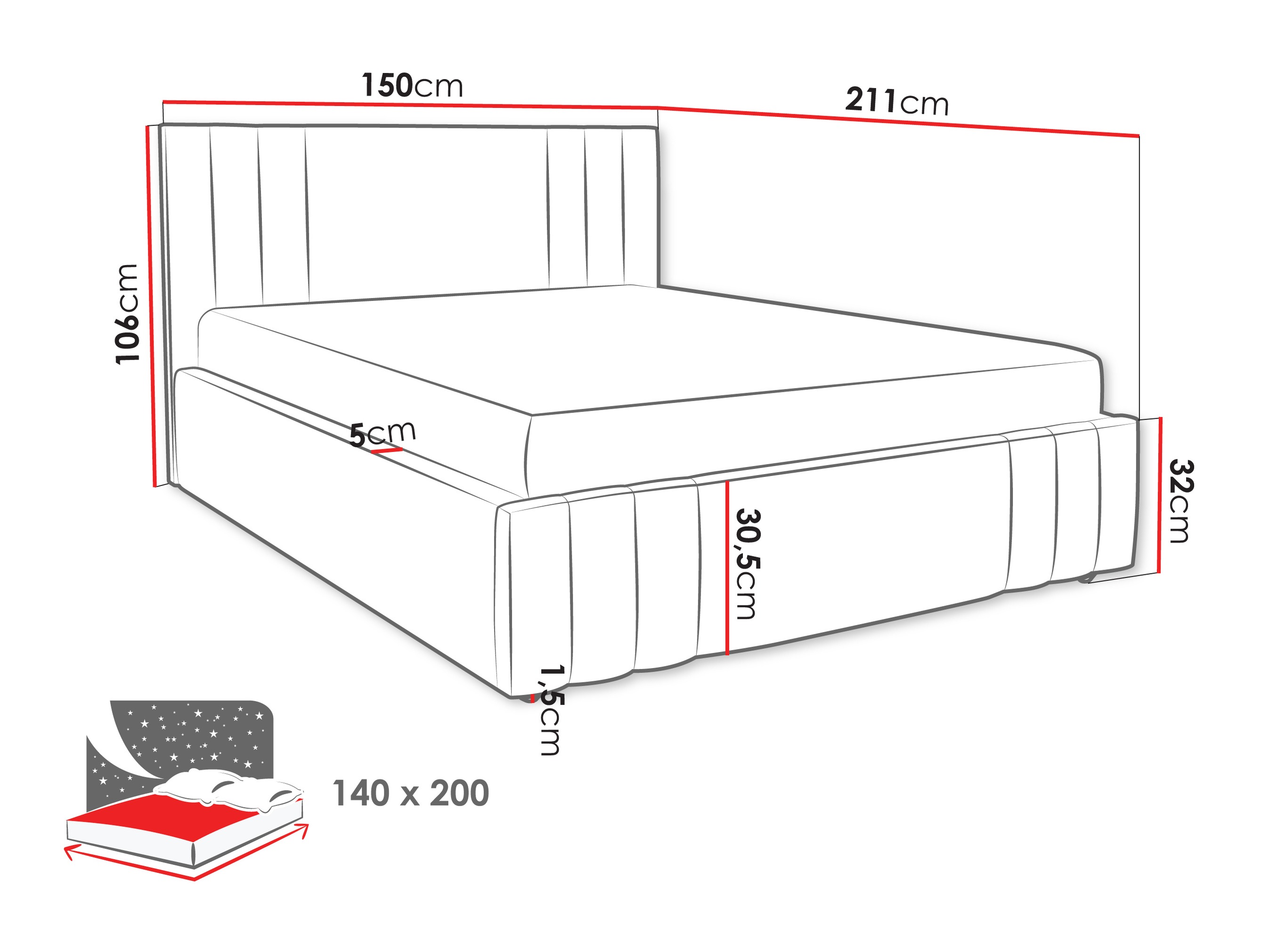 Letto Lepos (Nazar 225.05)