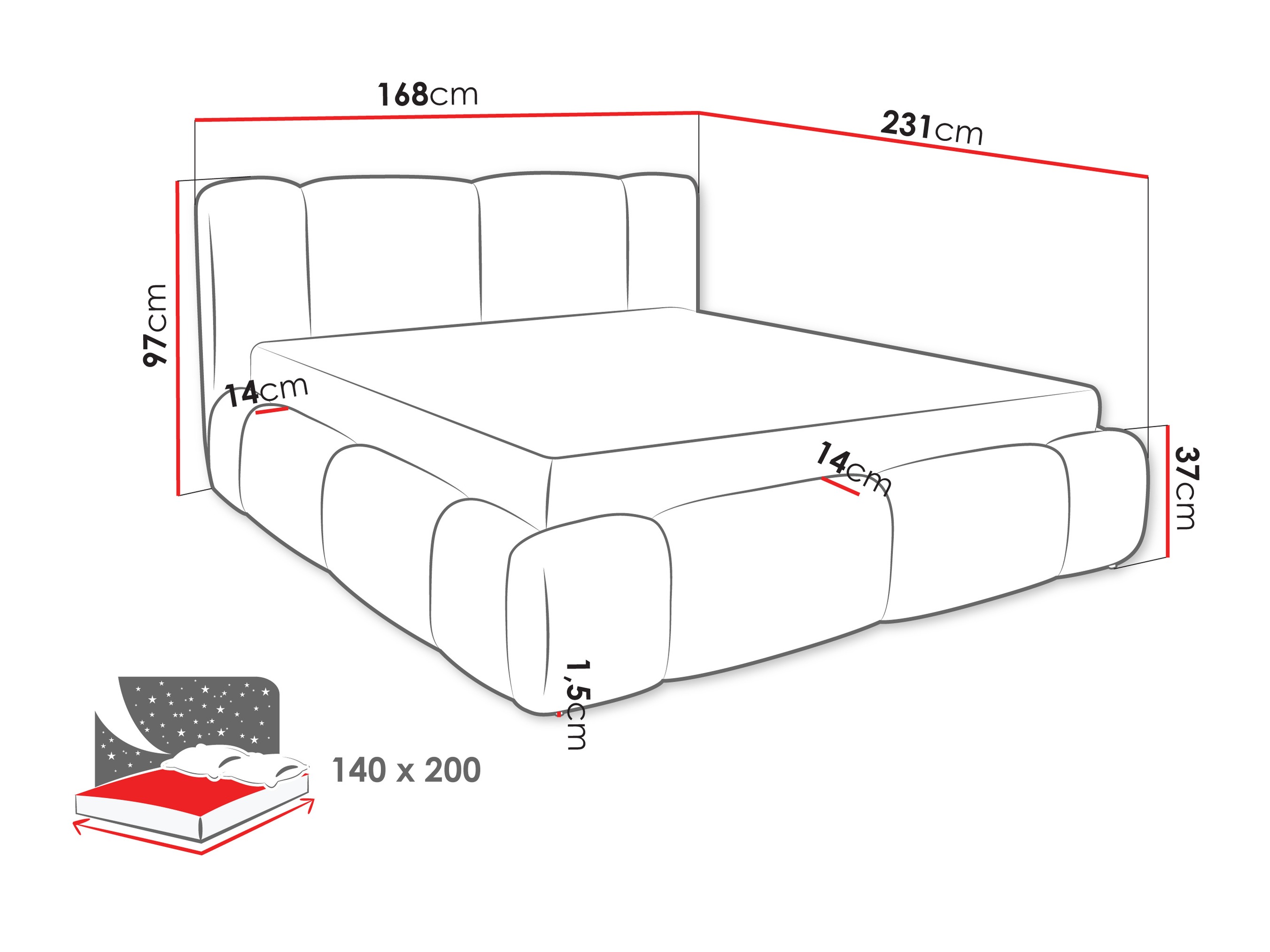 Letto Margaris (Lambi 01)