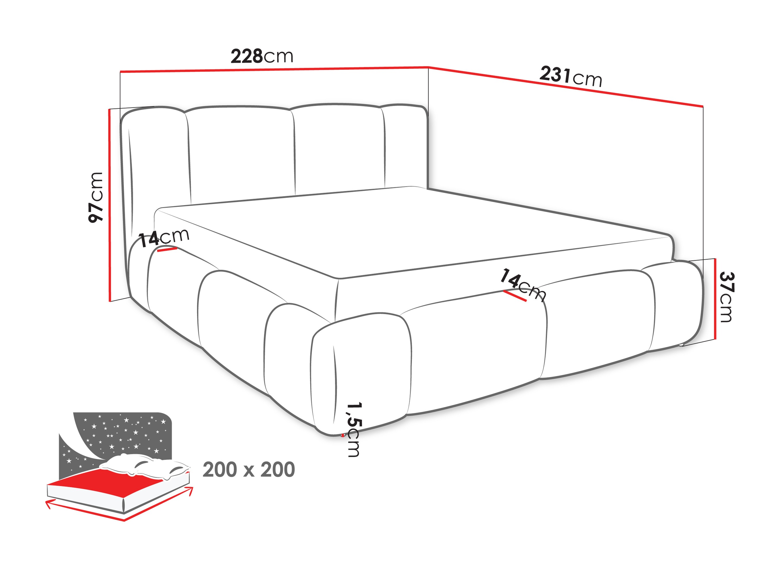 Letto Margaris (Lambi 04)