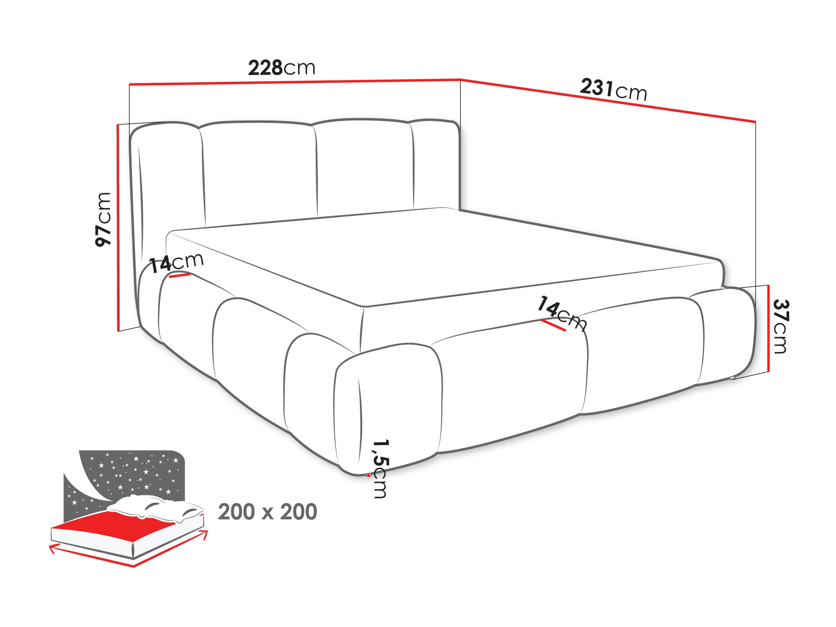 Letto Margaris (Lambi 06)