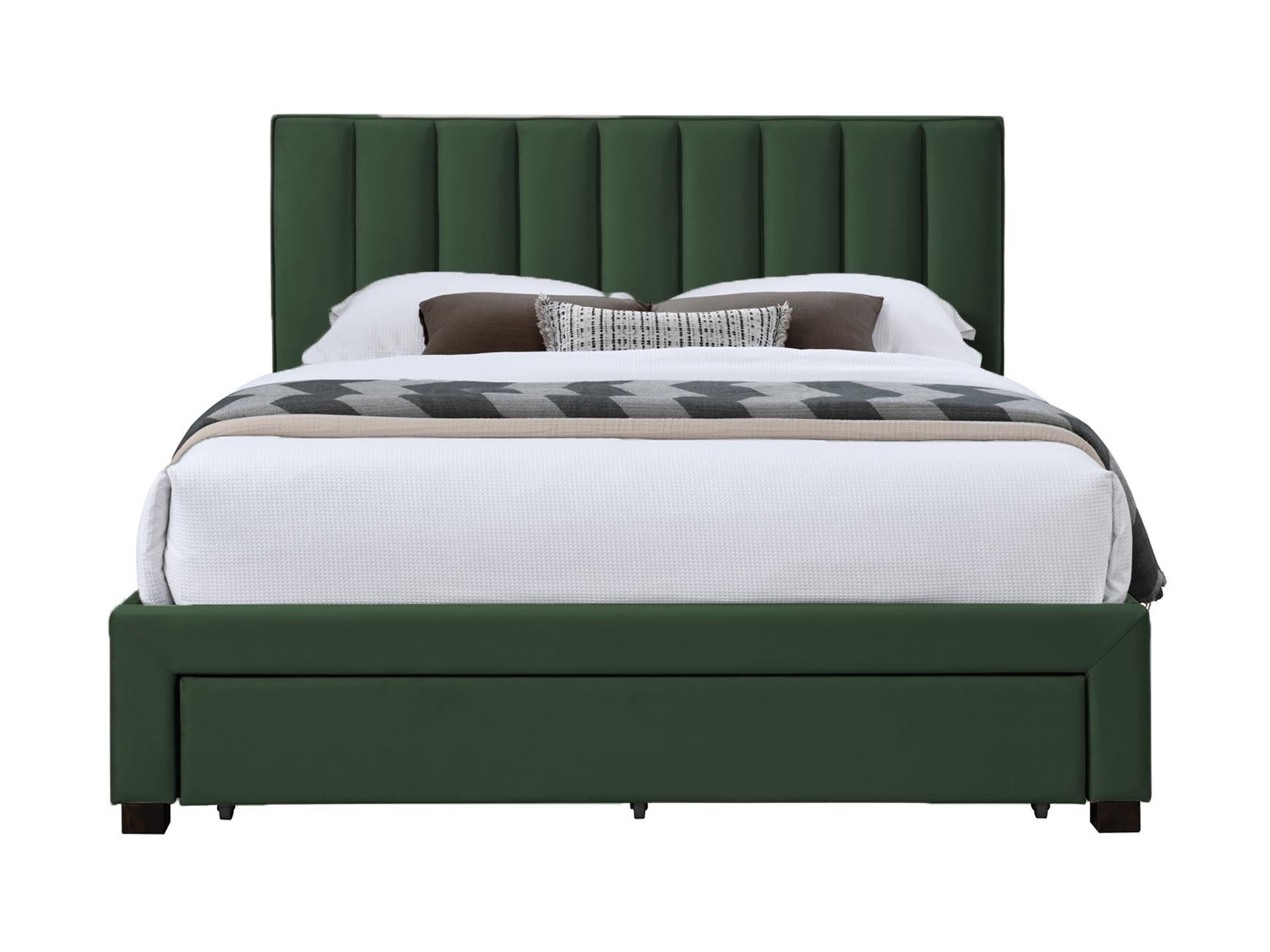 Letto Houston Fides (Verde scuro)