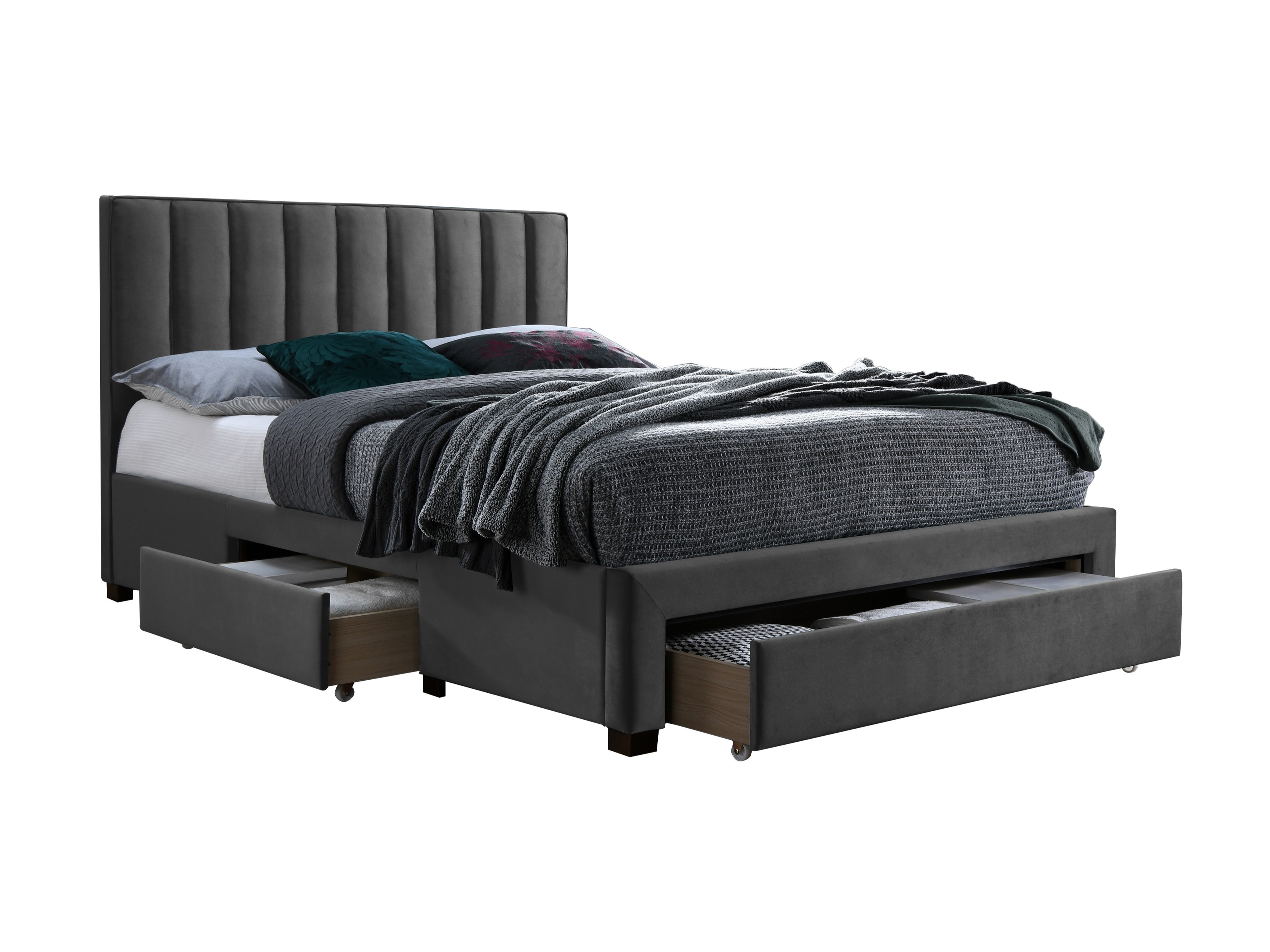Letto Houston Fides (Grigio)