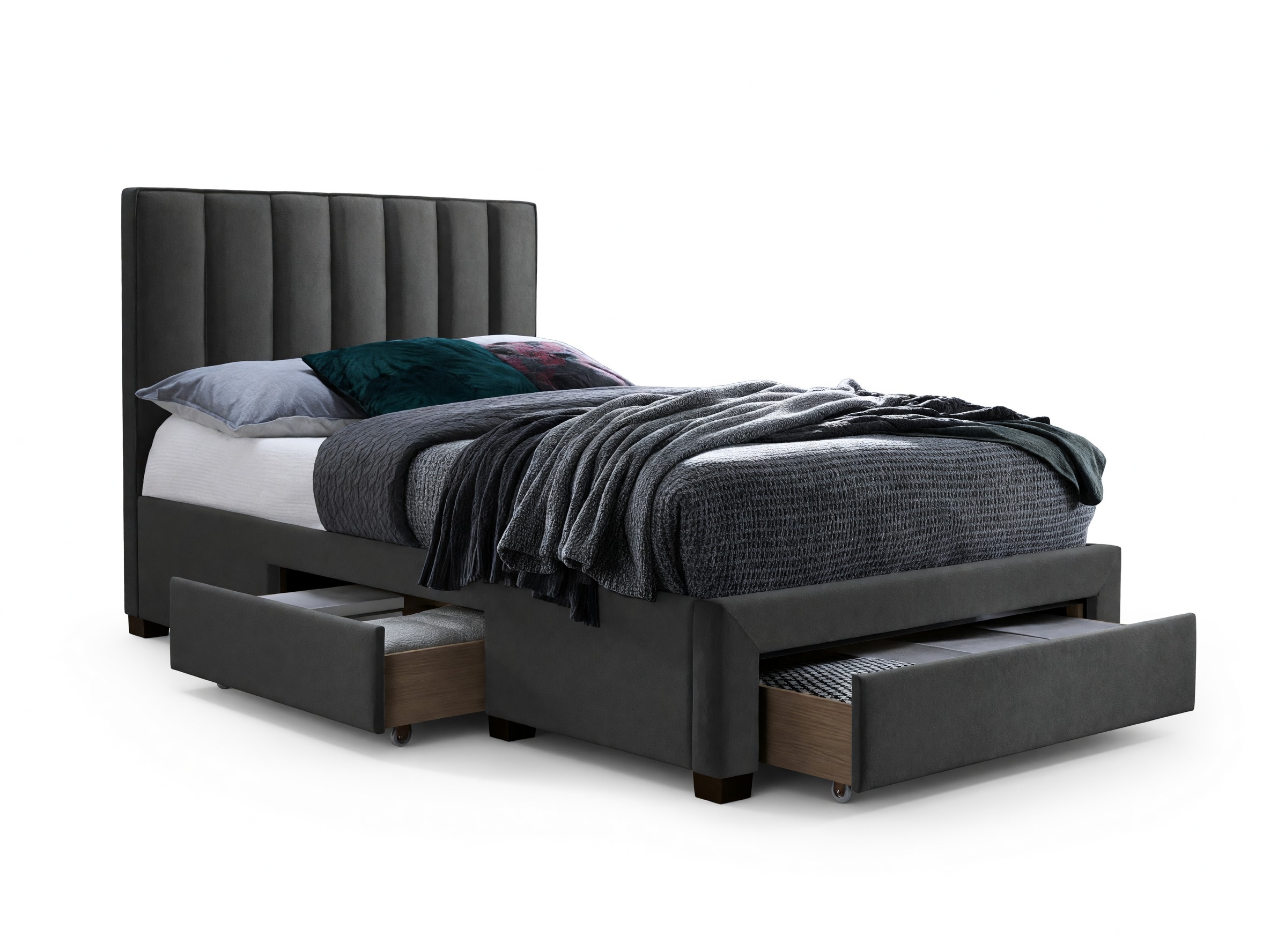 Letto Houston Fides (Grigio)