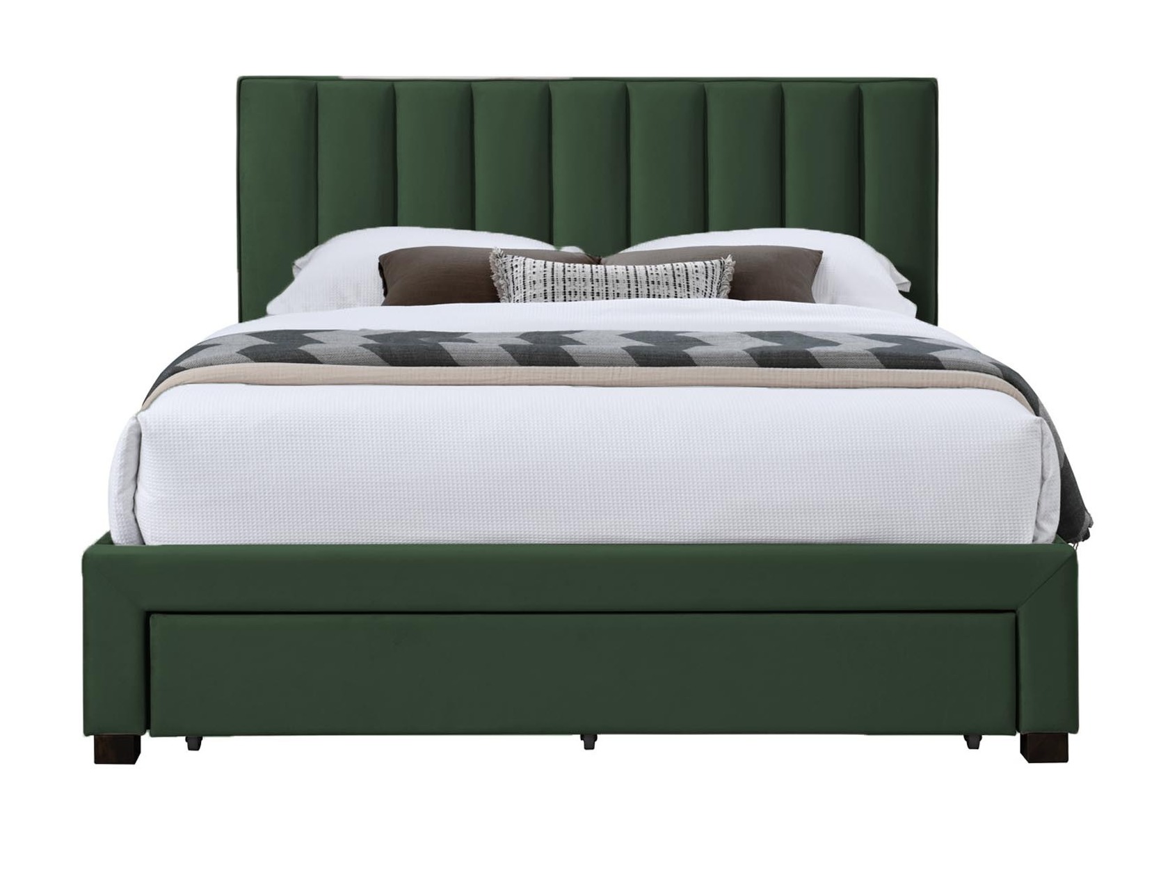 Letto Houston Fides (Verde scuro)