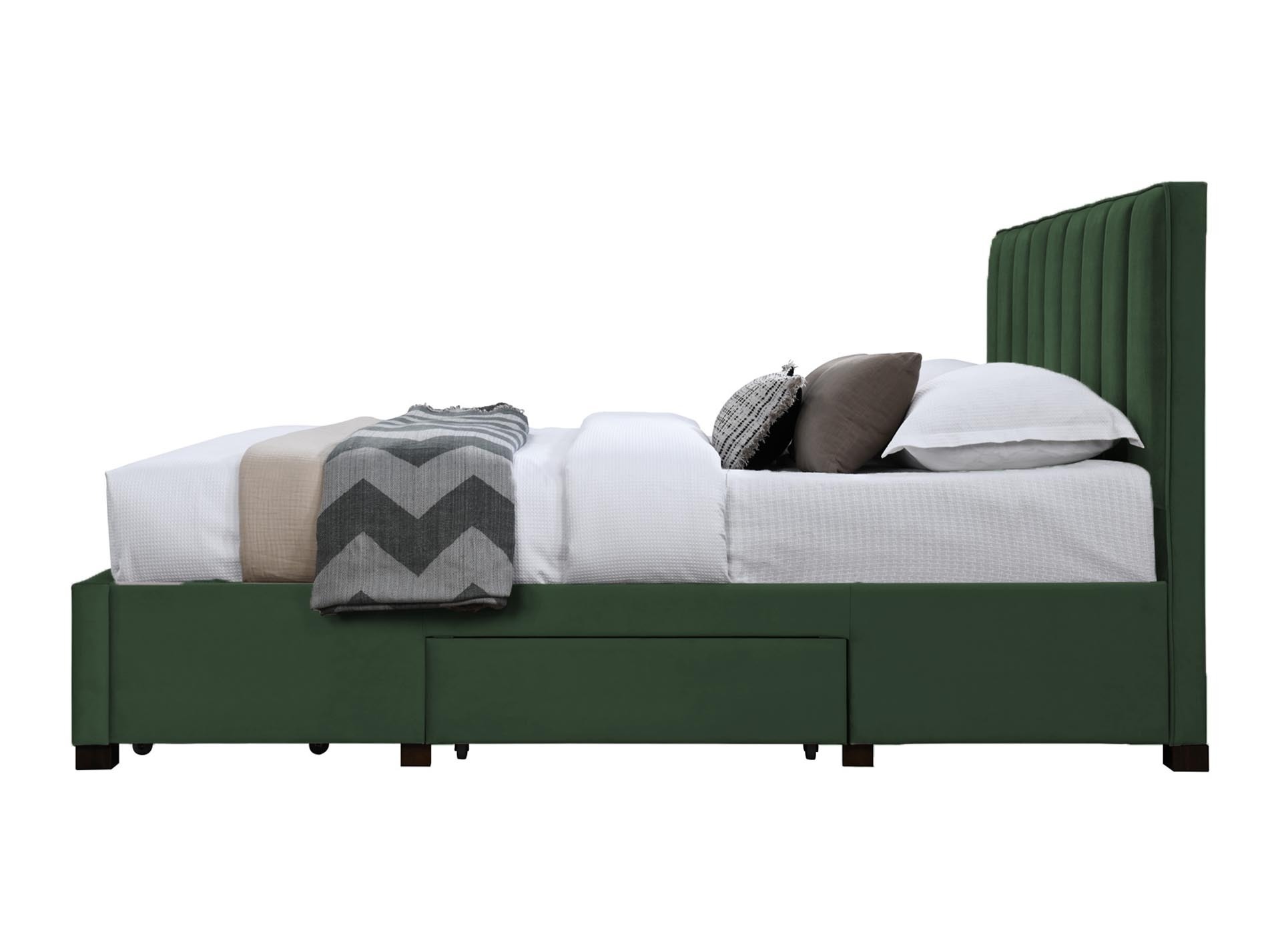 Letto Houston Fides (Verde scuro)