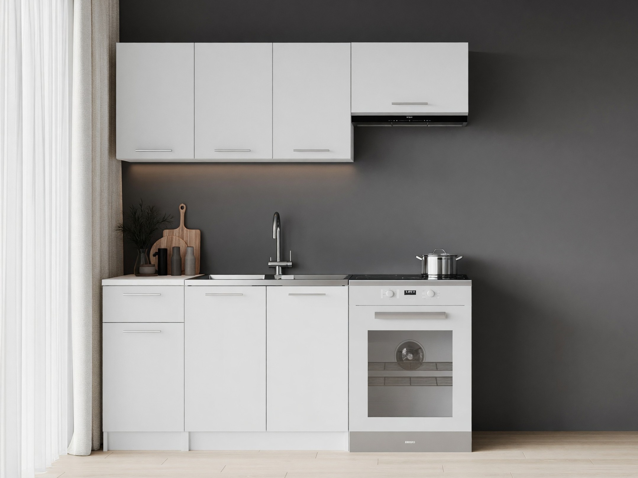 Composizione cucina Houston 2164 (Bianco)