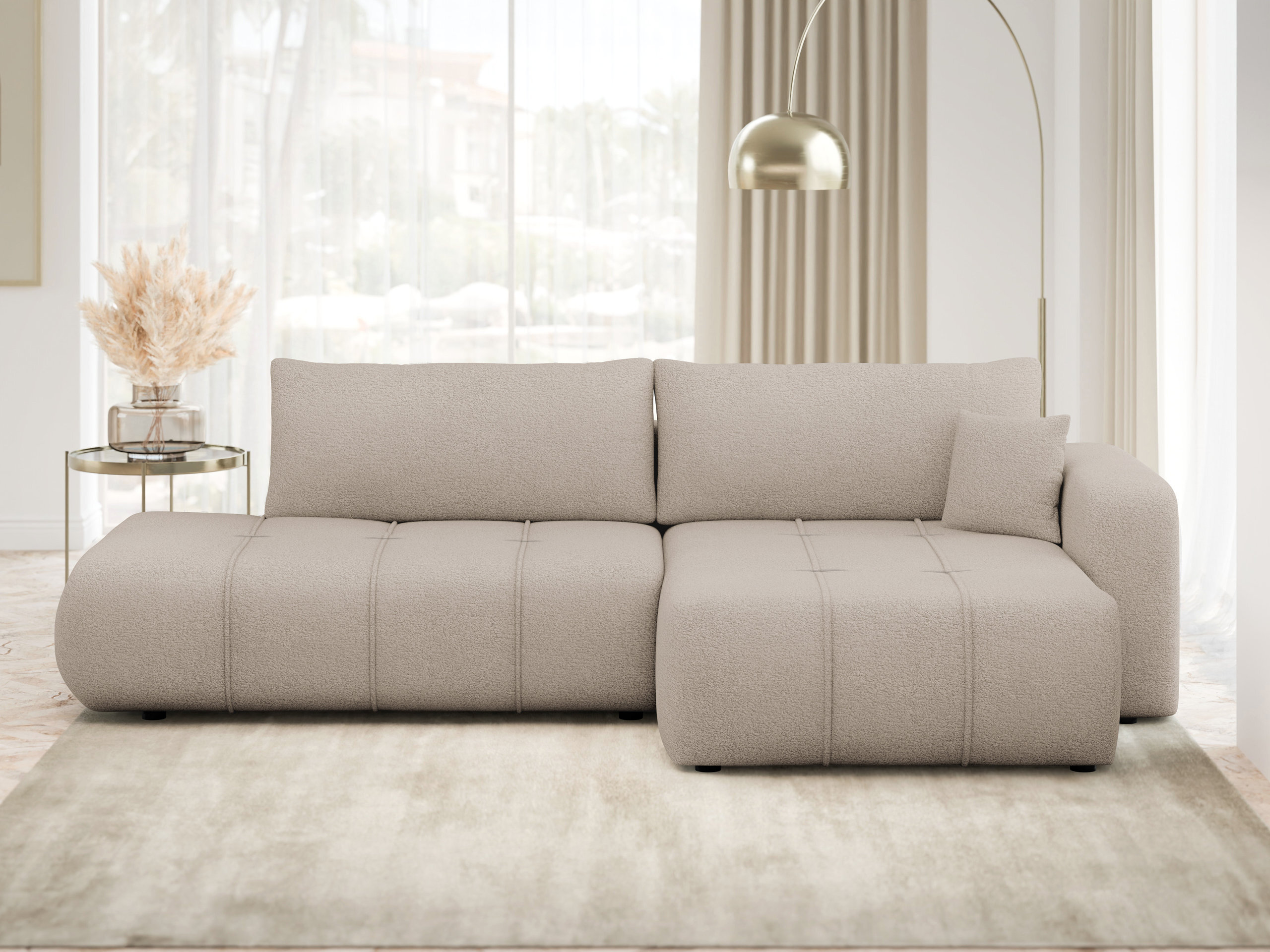 Divano angolare Comfivo Laurus III (Velo 623)