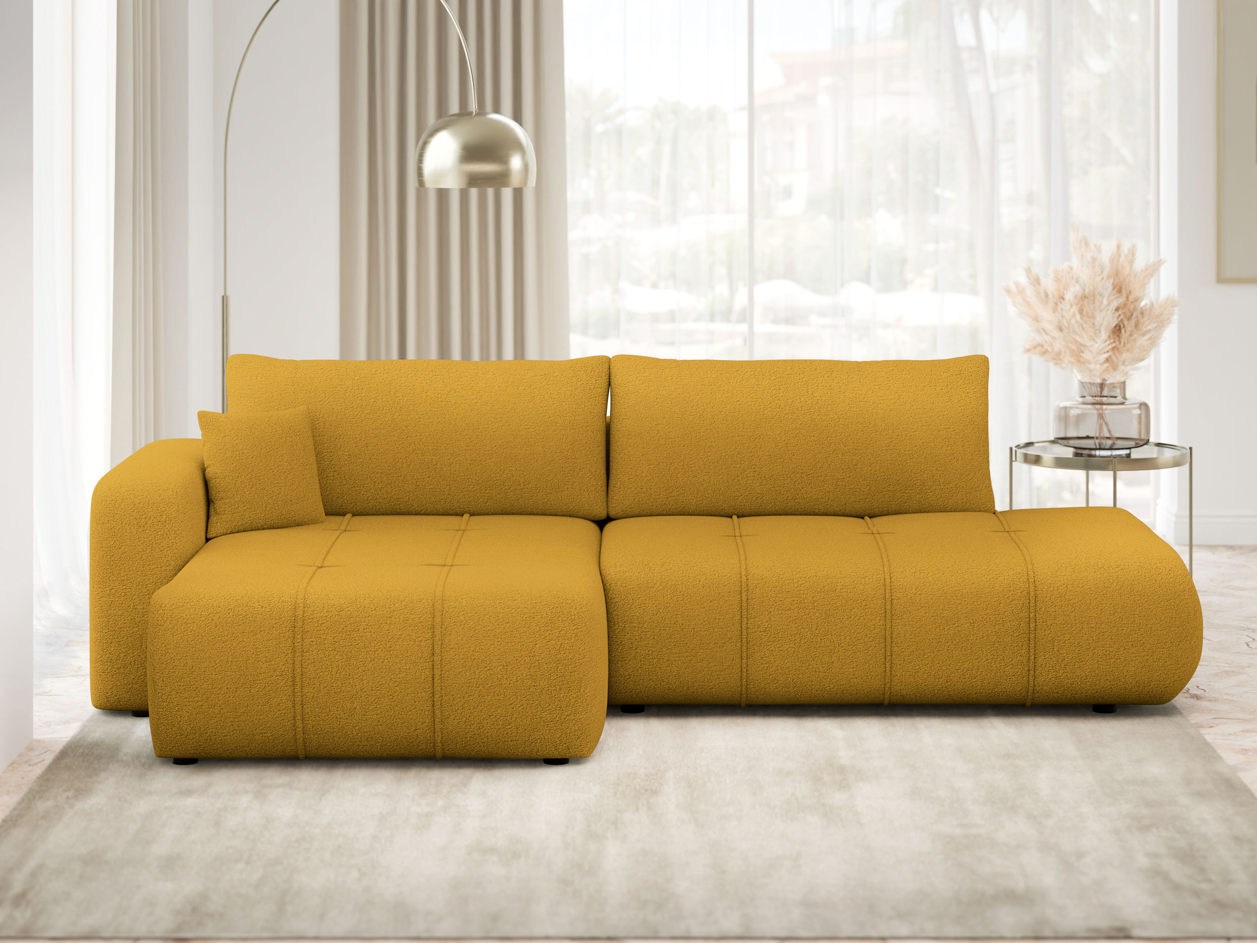 Divano angolare Comfivo Laurus III (Velo 626)
