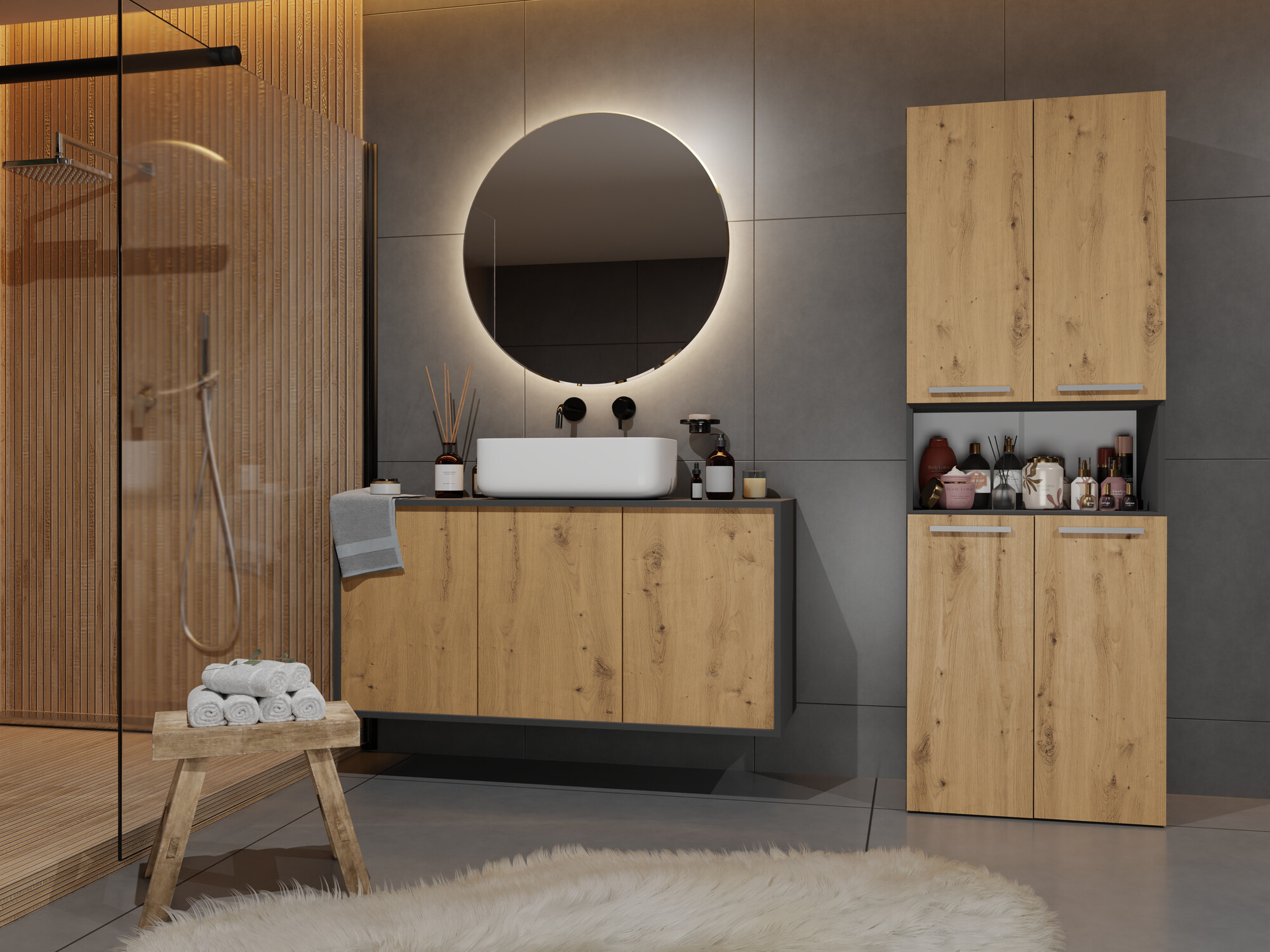 Mobiletto del bagno SA814