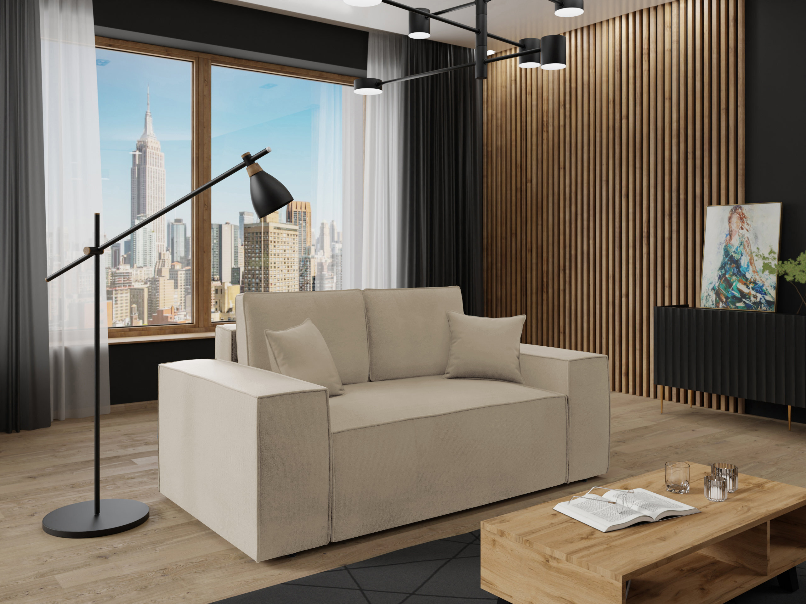 Divano letto Clovis 107 (Manila 02)