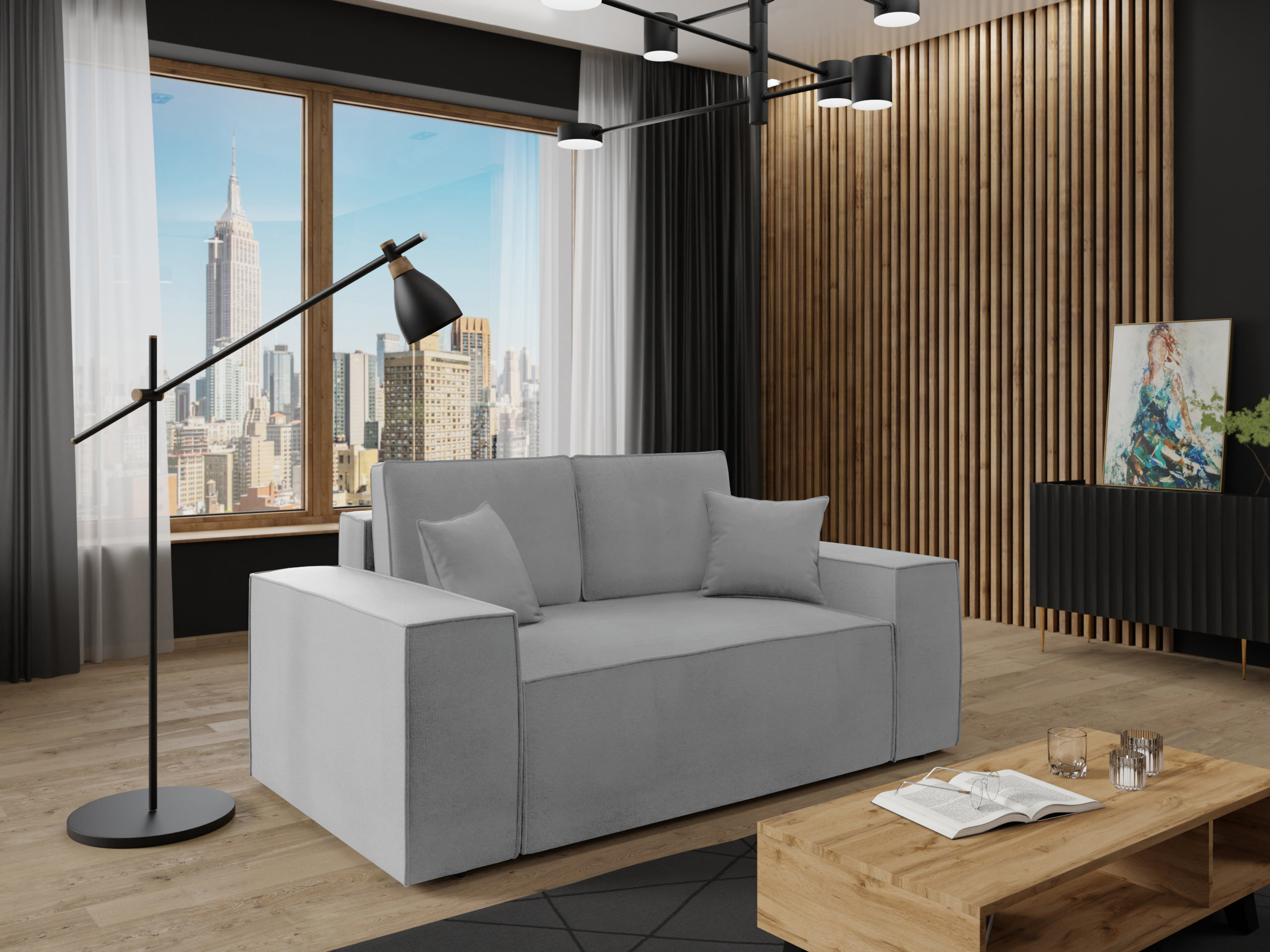 Divano letto Clovis 107 (Manila 14)