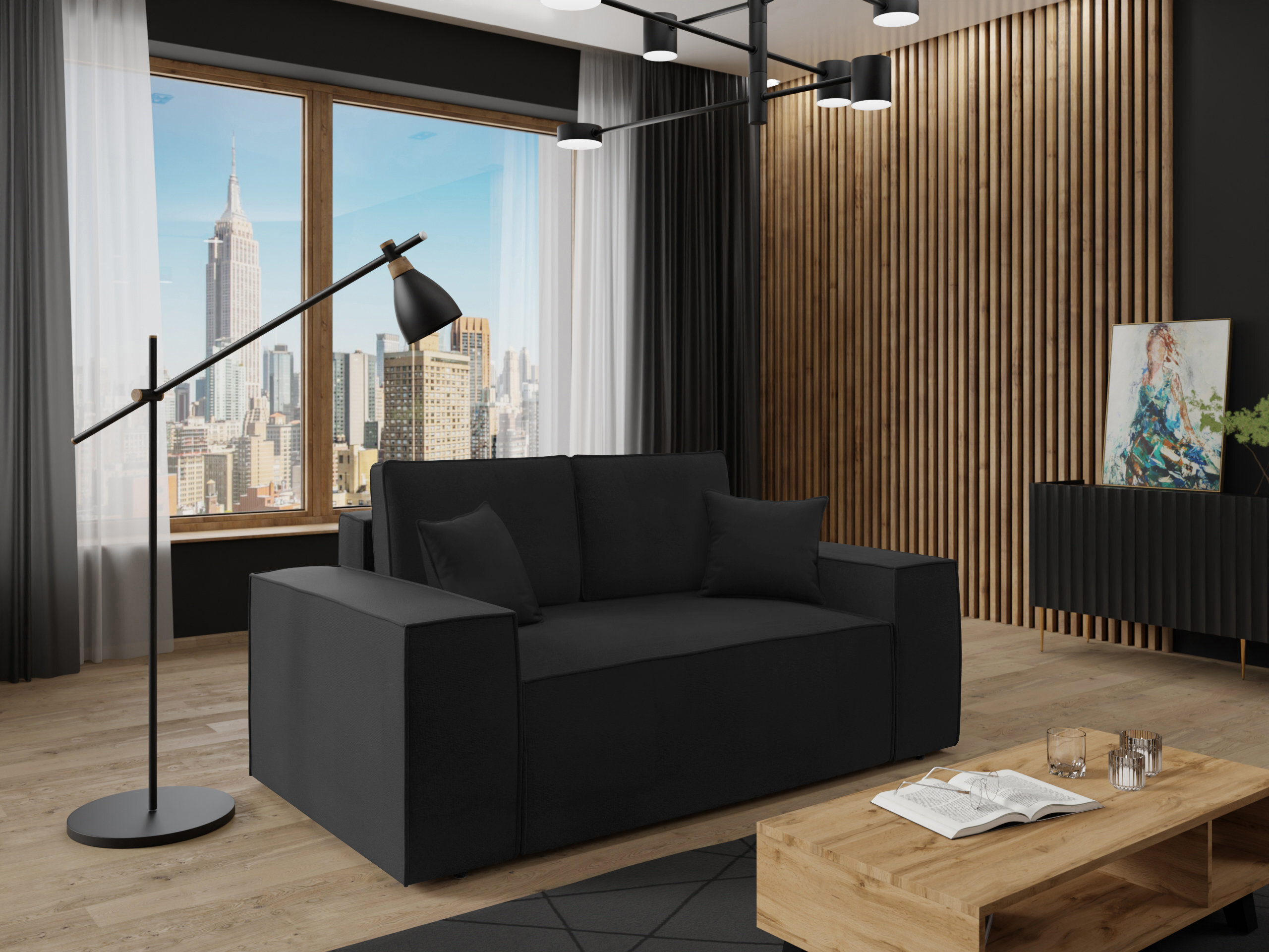 Divano letto Clovis 107 (Manila 18)