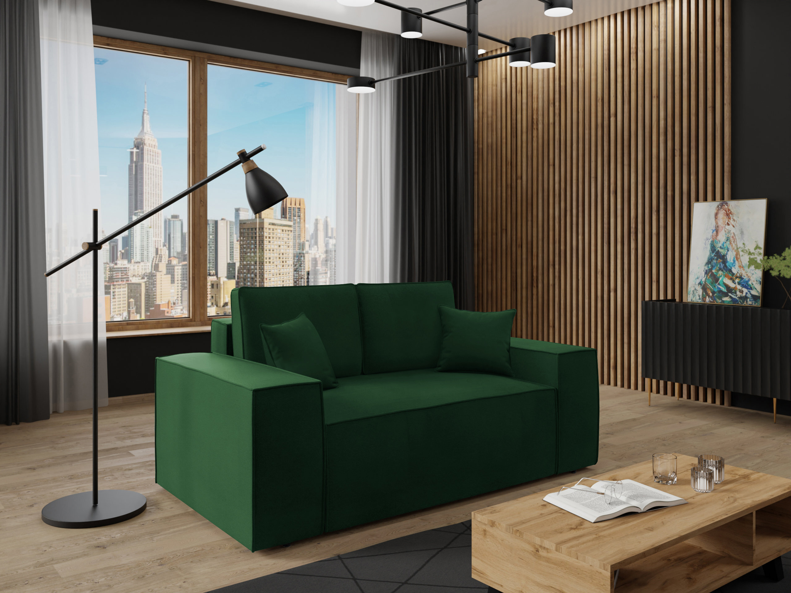 Divano letto Clovis 107 (Manila 35)