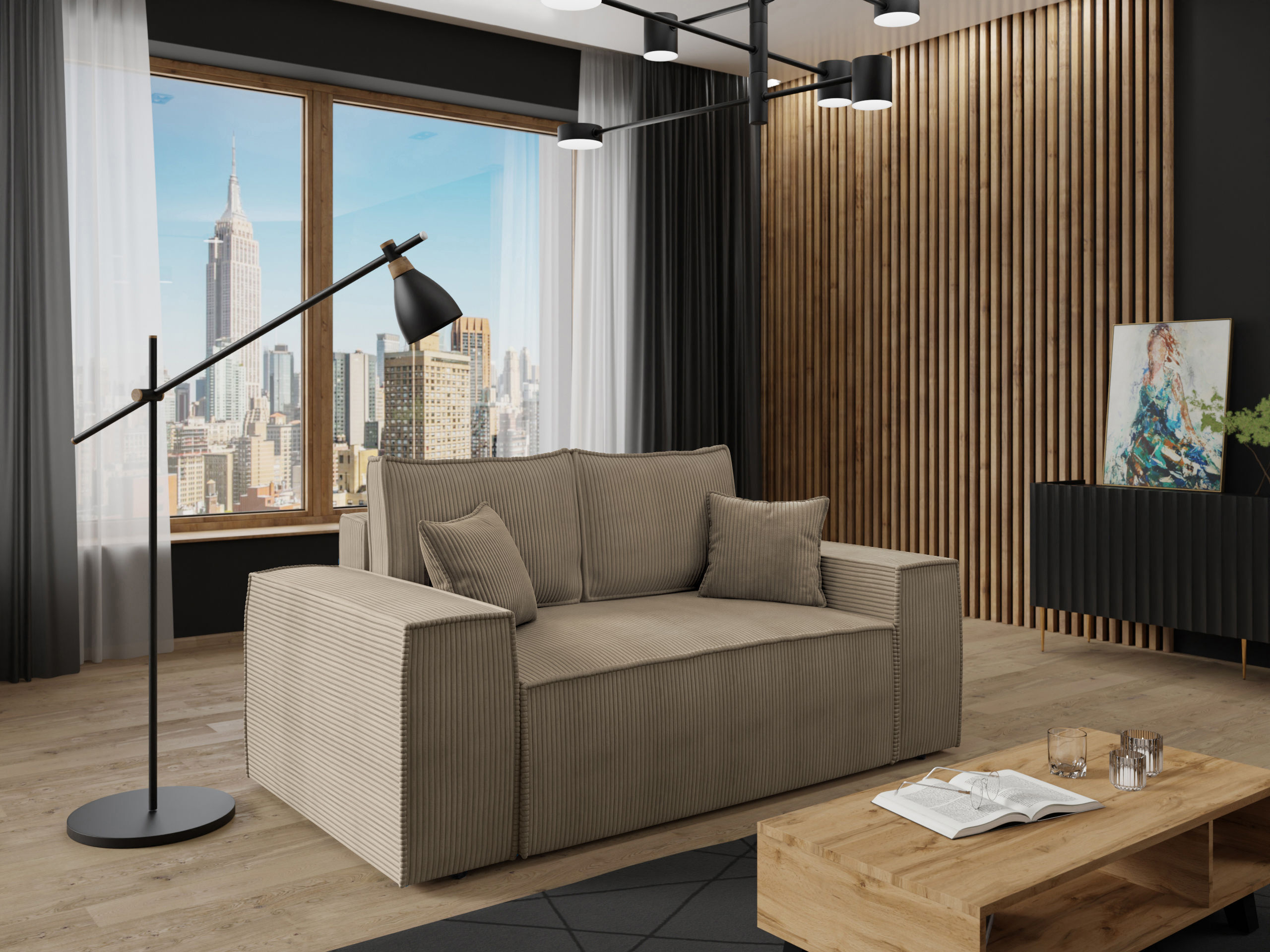 Divano letto Clovis 107 (Poso 02)