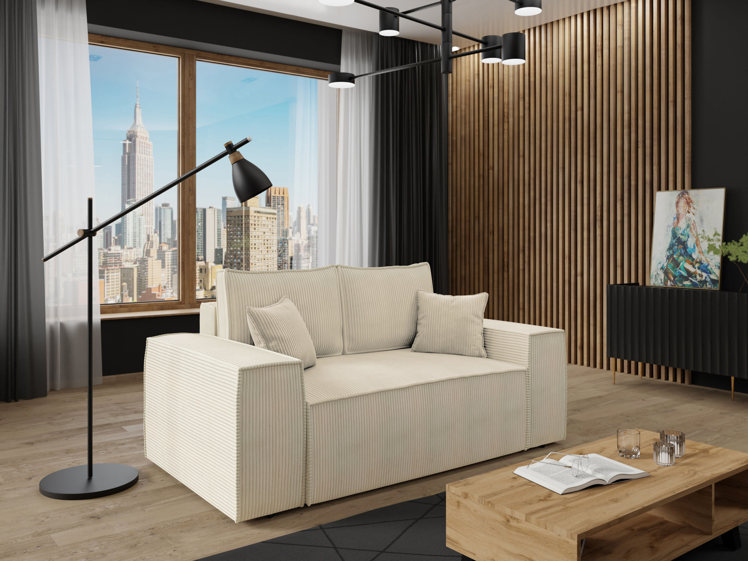 Divano letto Clovis 107 (Poso 100)