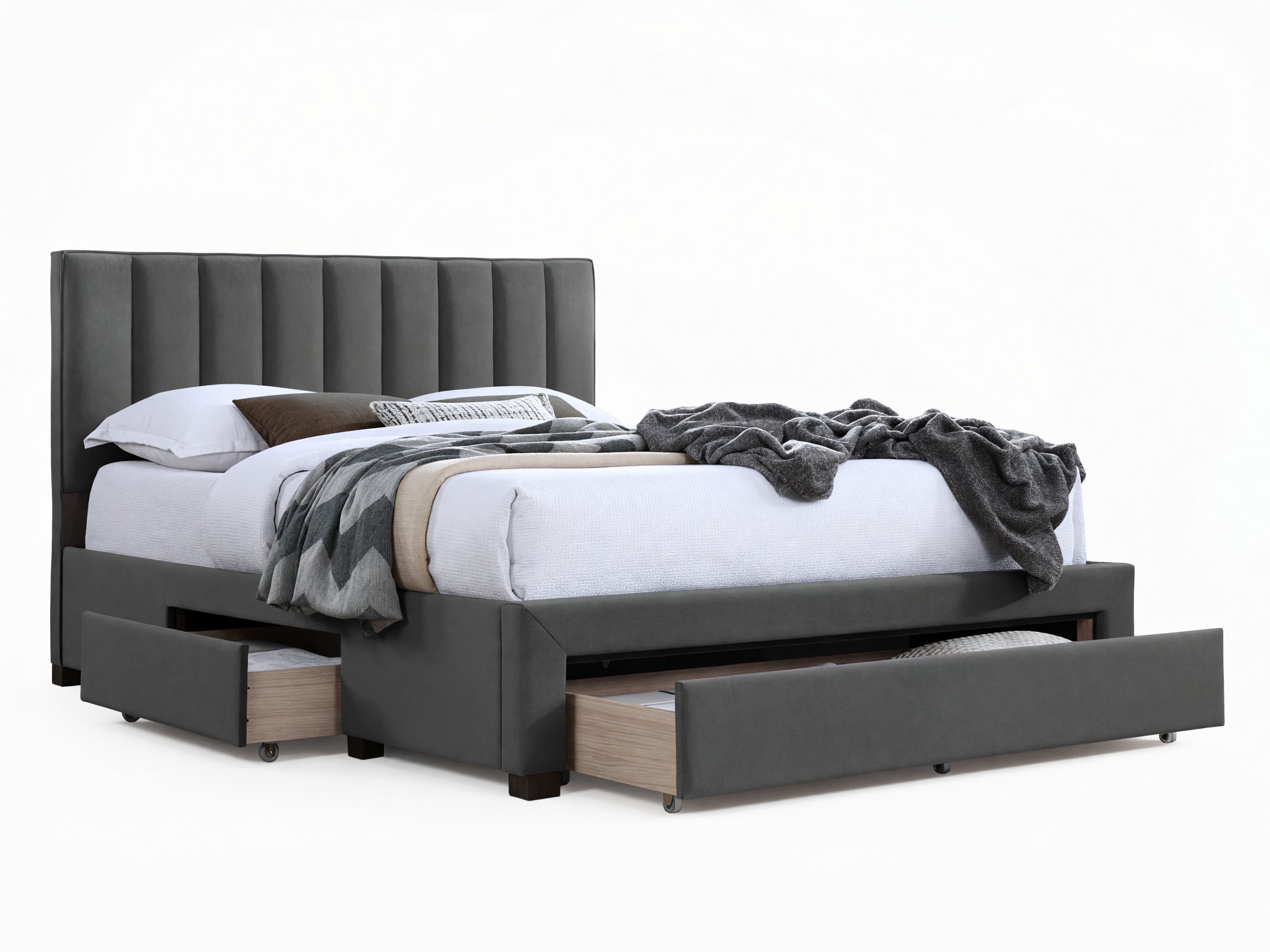 Letto Houston Fides (Grigio)