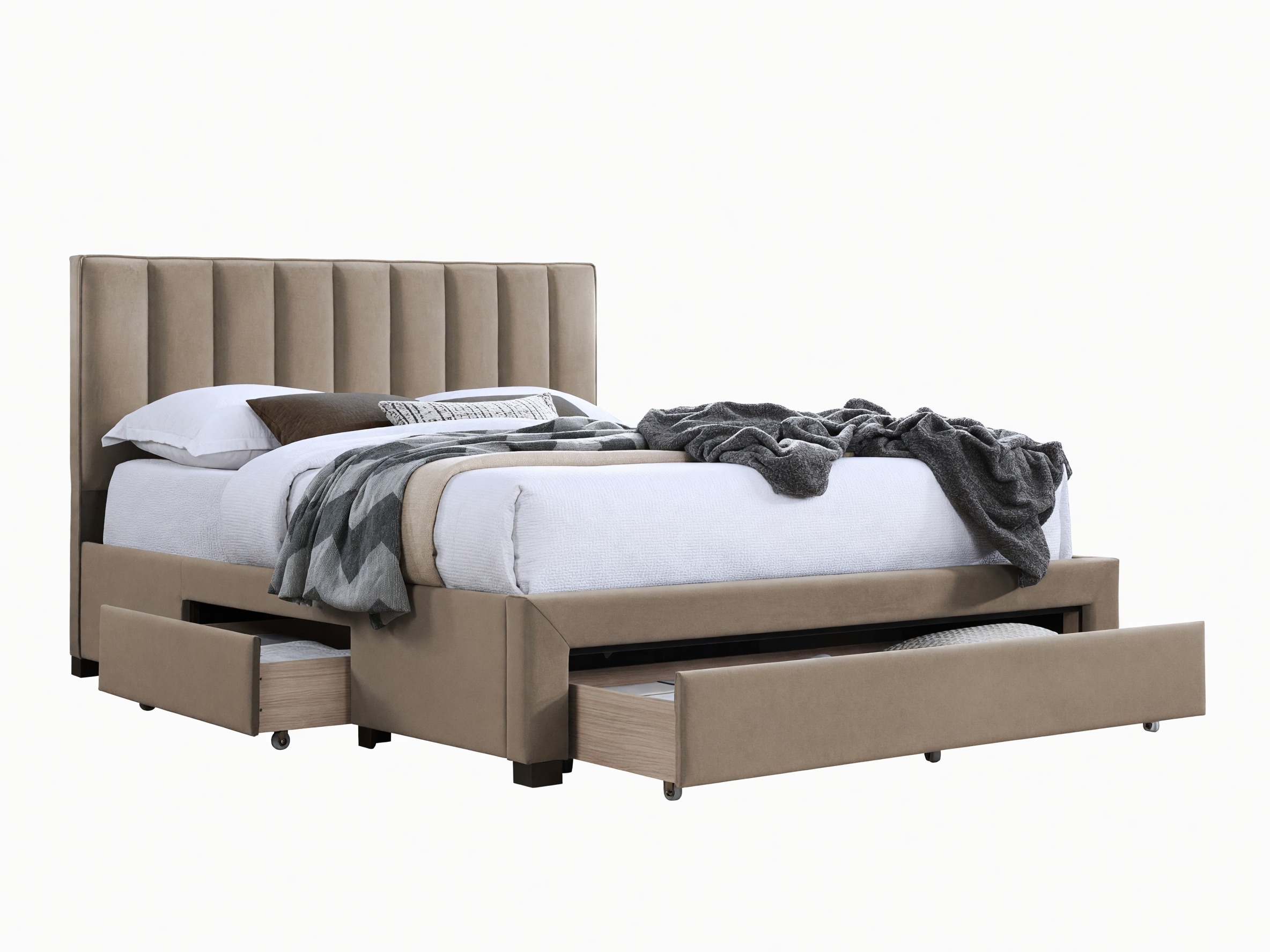 Letto Houston Fides (Taupe)